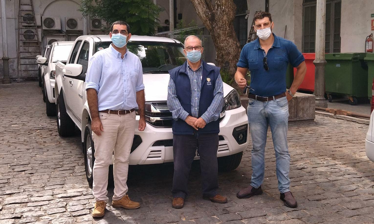 camioneta y fitipaldo