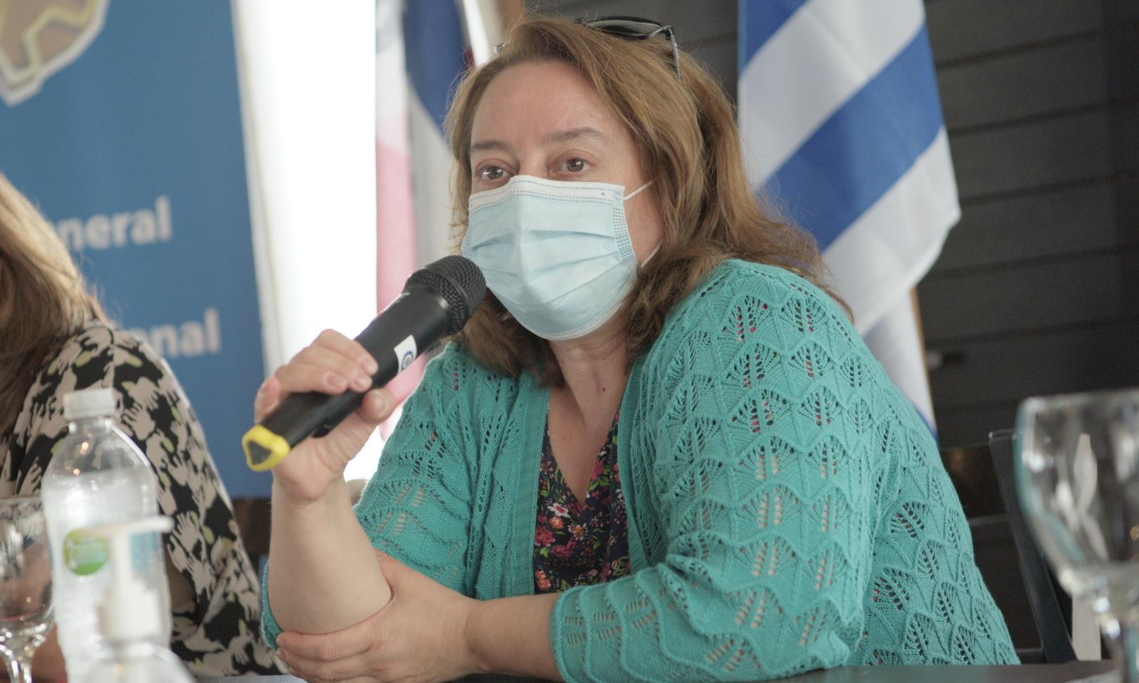 Subdirectora de UTU, Dra. Laura Otamendi
