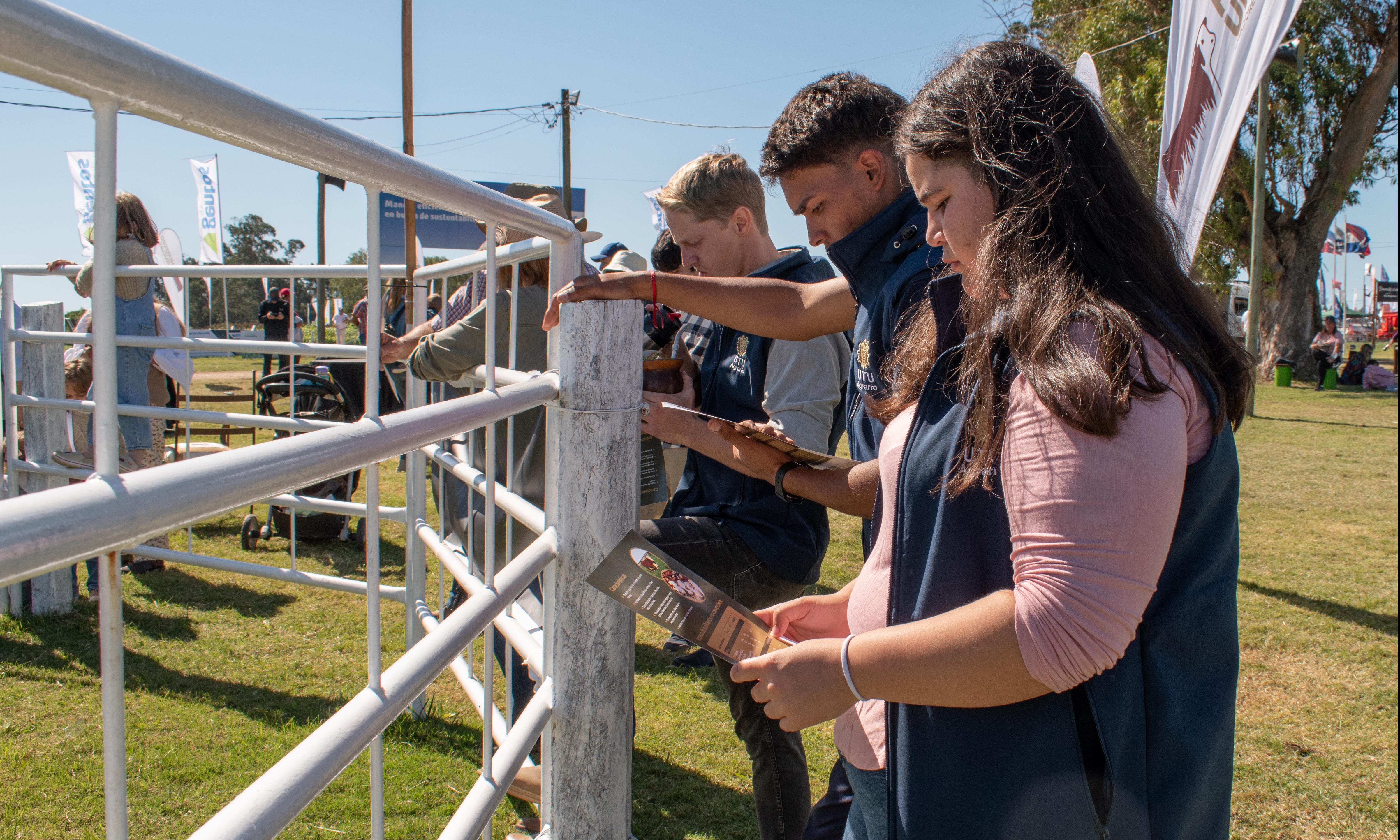 Alumnos del Programa de Educación para el Agro 
