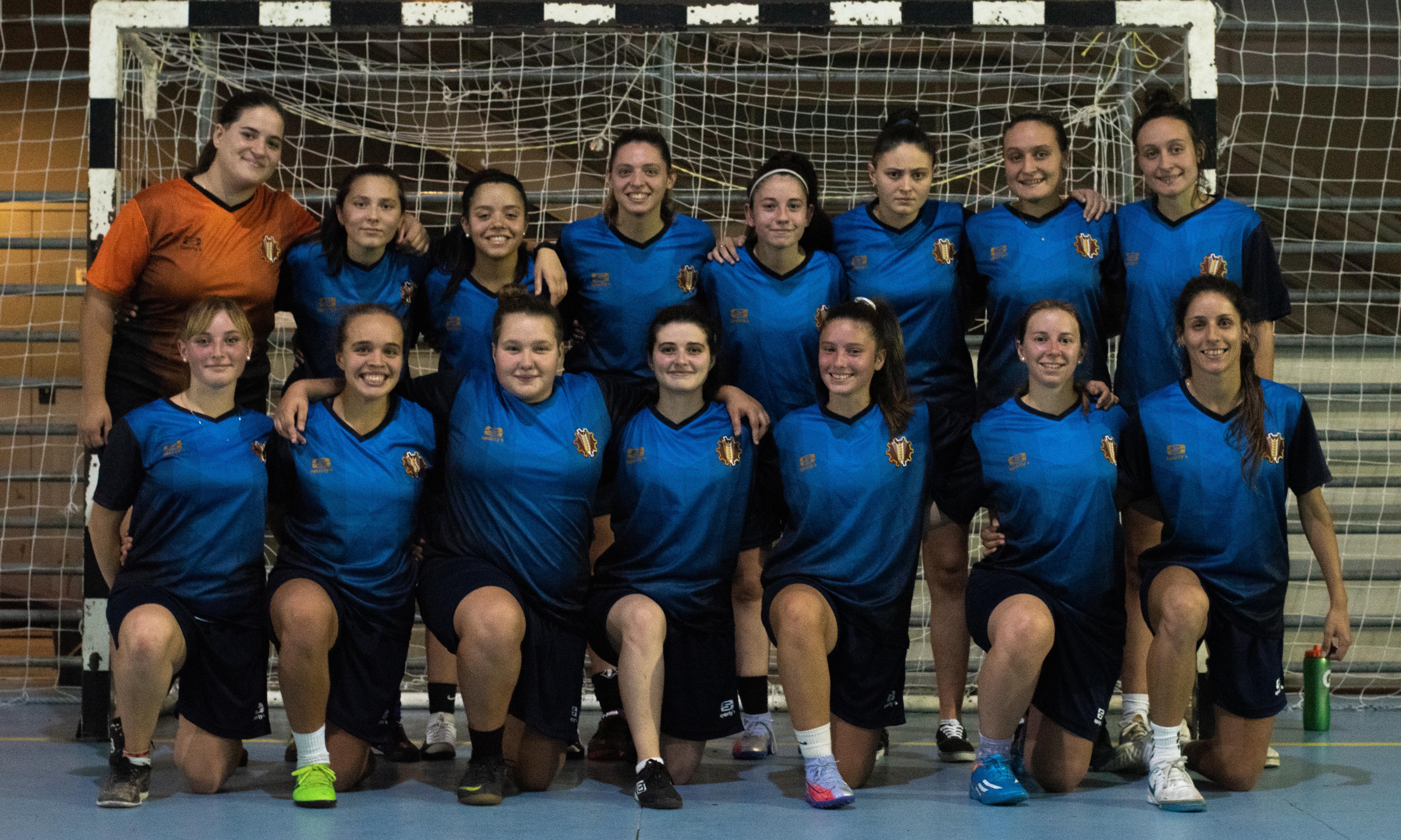 Plantel femenino de fútbol sala