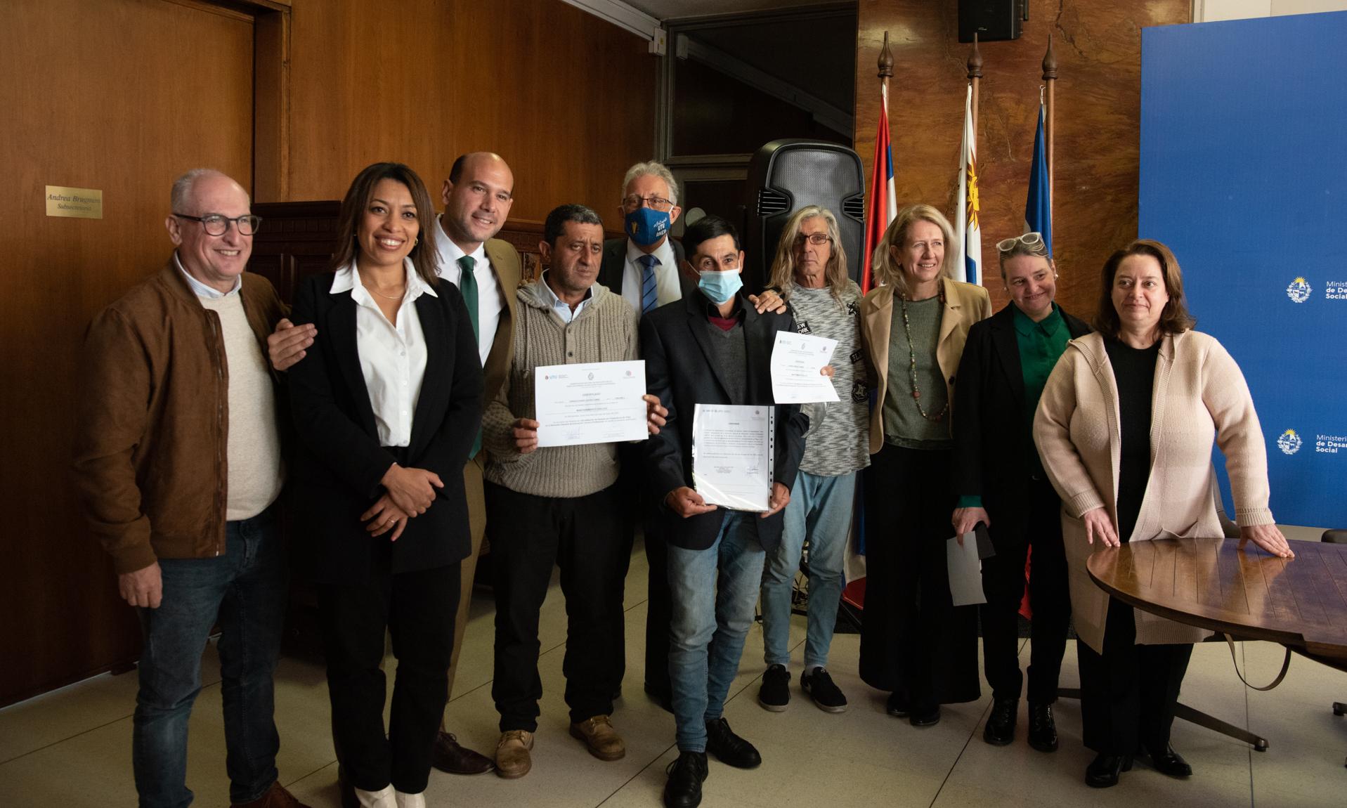 Entrega de certificados curso "Multioficio"
