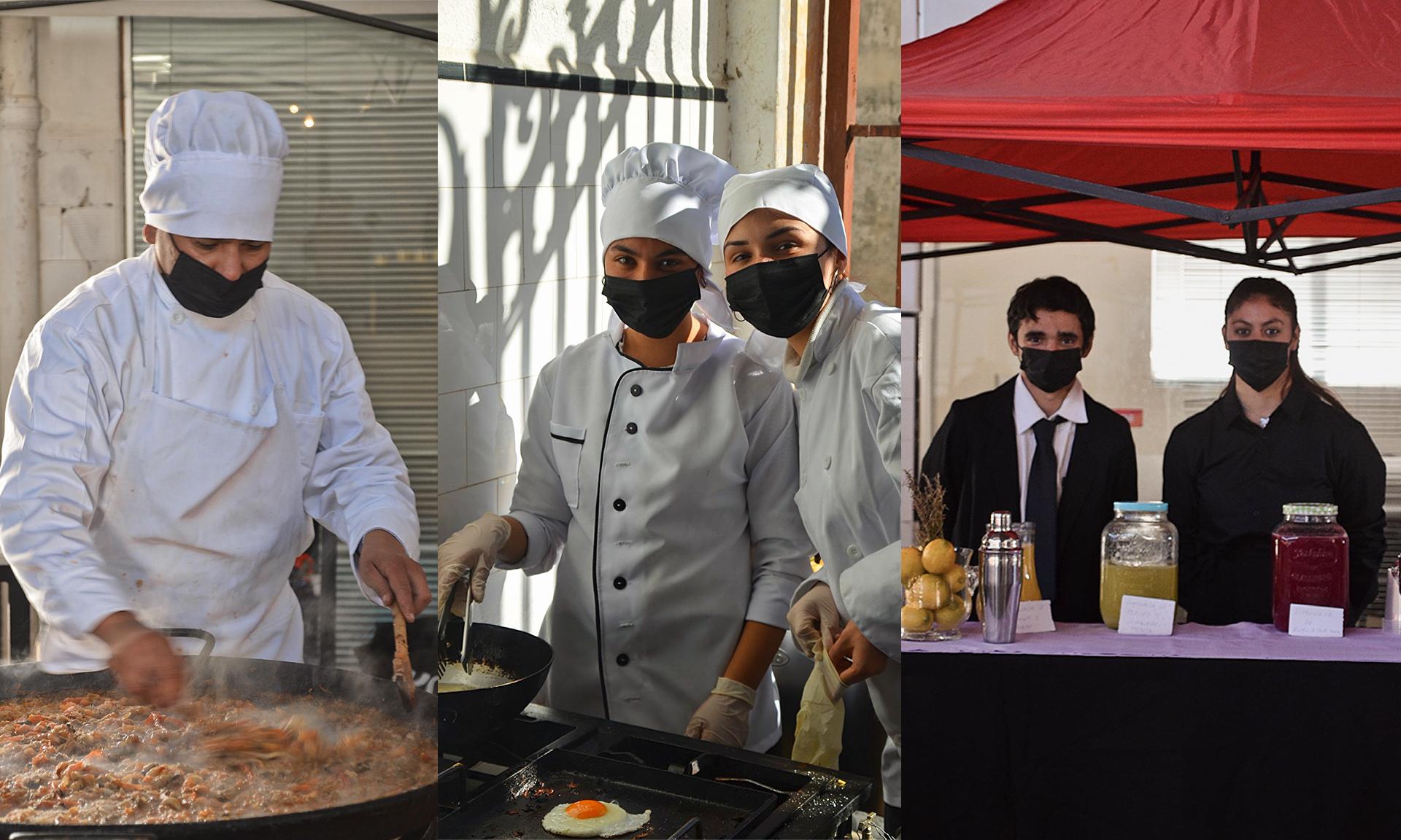 Muestra gastronómica "El sabor del mundo" por alumnos de Florida