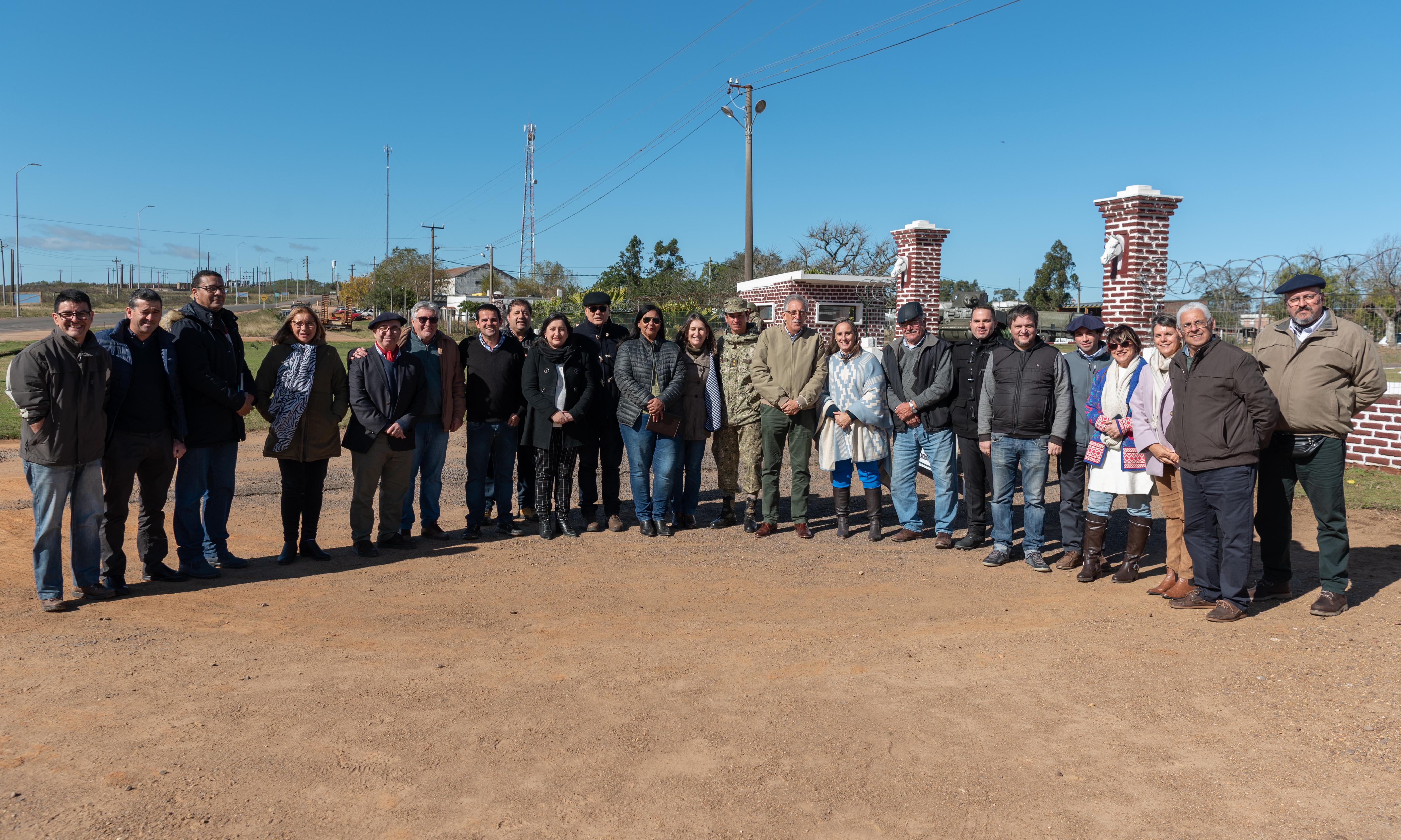 Visita del director general a Vichadero 