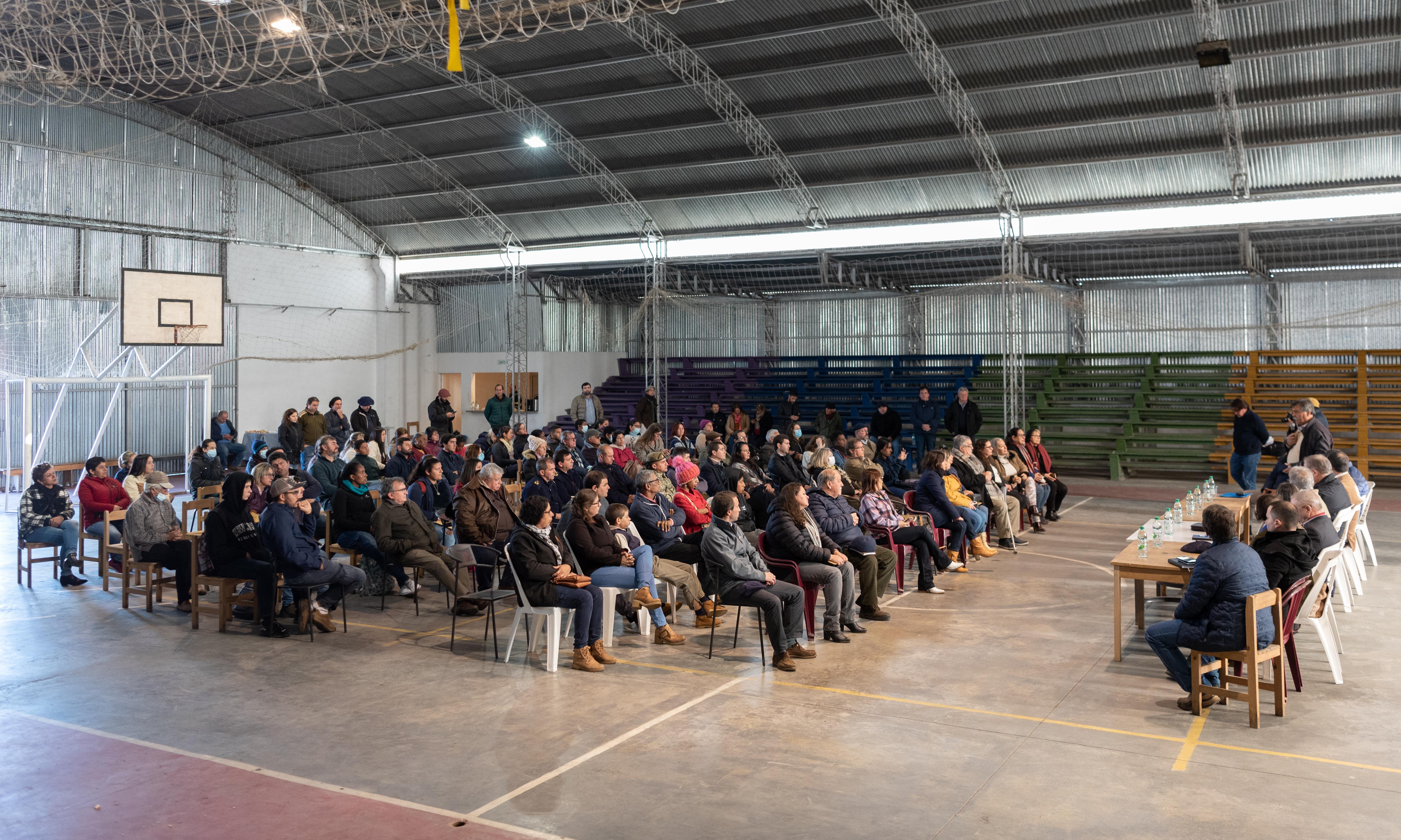 Visita del director general a Caraguatá