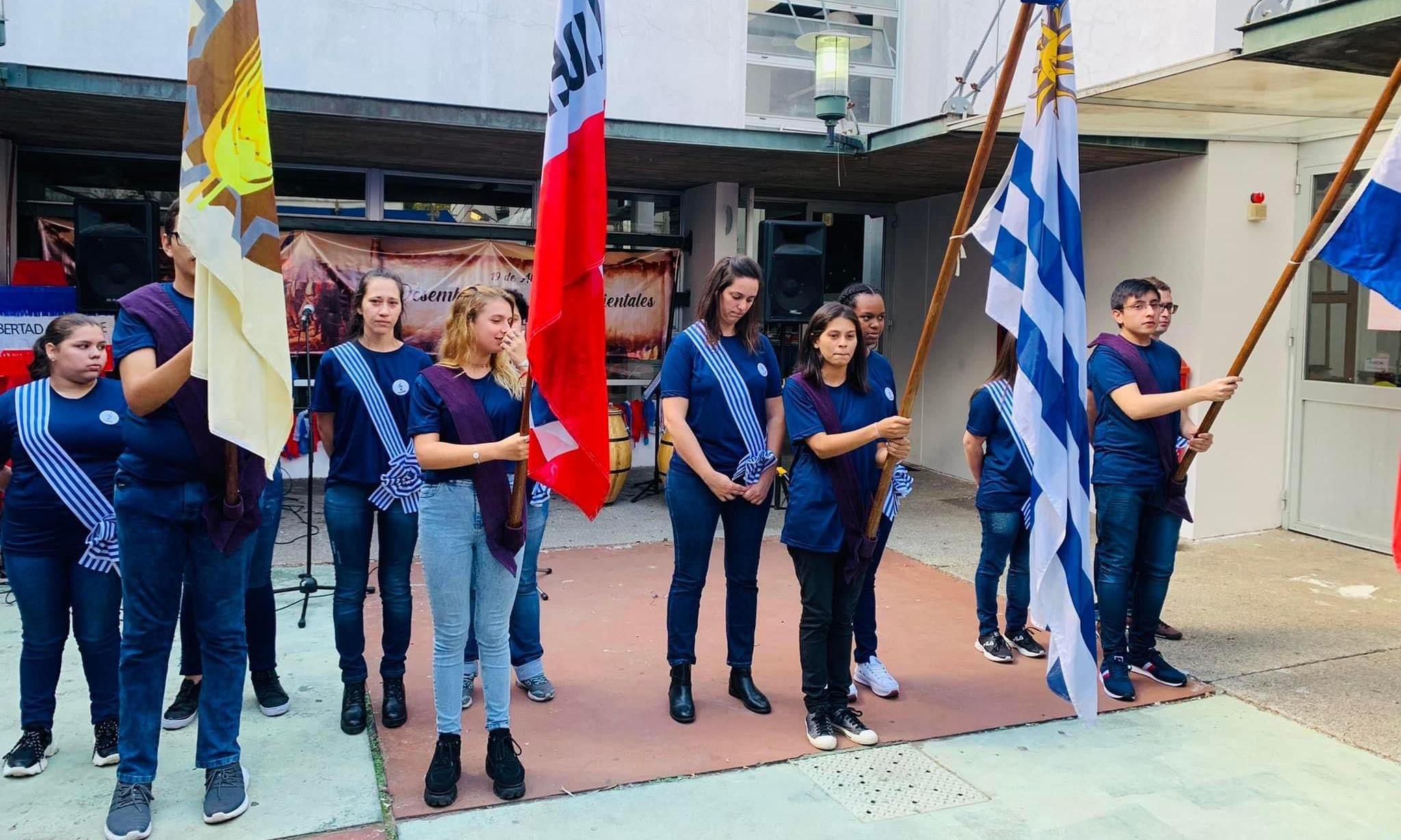 Alumnos sordos del Centro Figari de Artigas