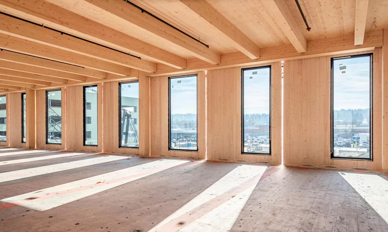 Nueva modalidad constructiva denominada CLT – Madera Laminada Cruzada.