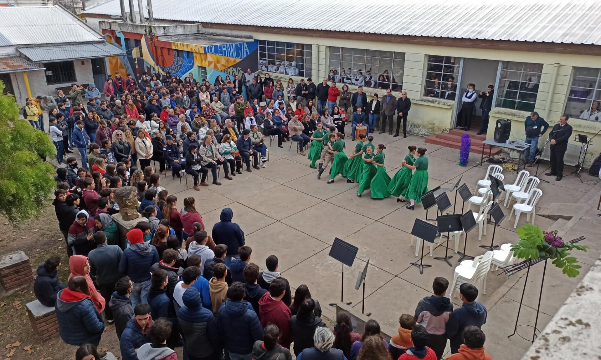 en el acto protocolar