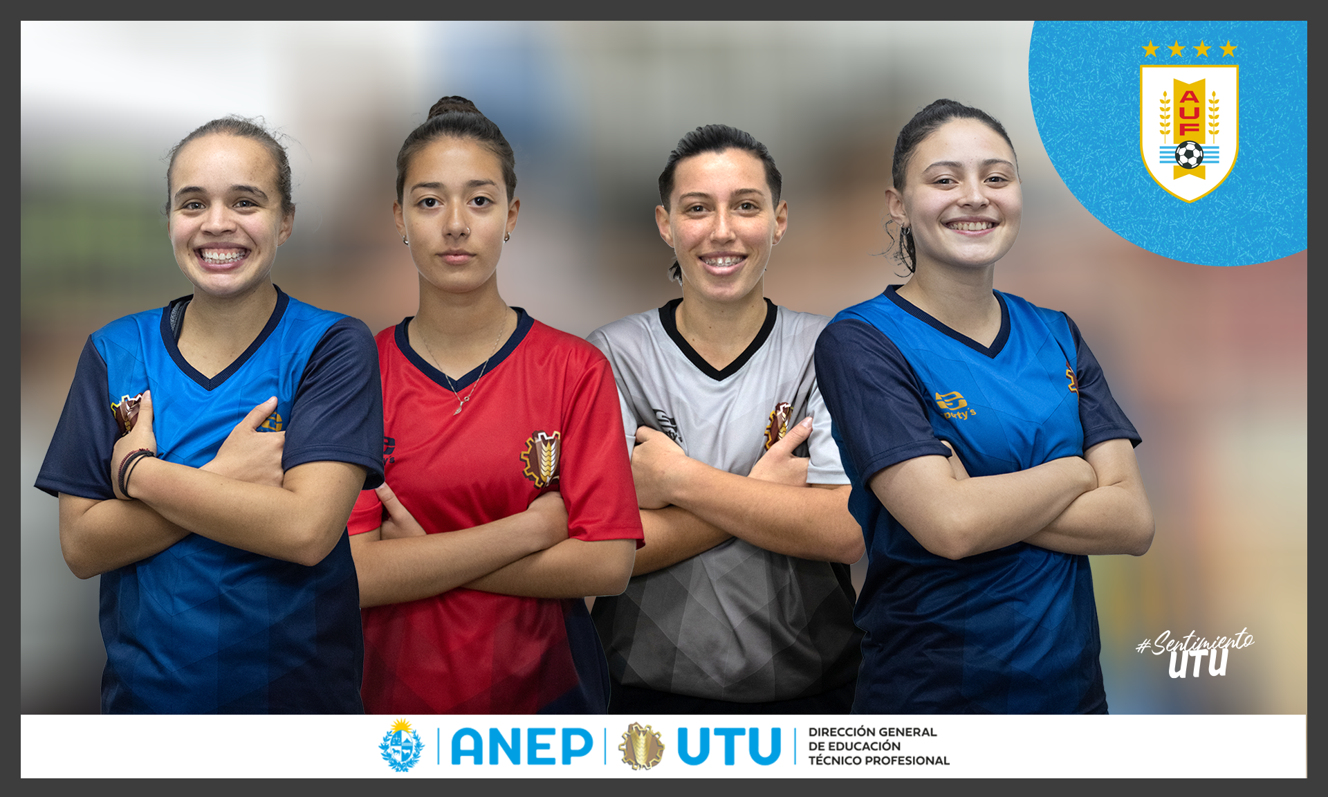 Jugadoras de la selección uruguaya fútbol sala