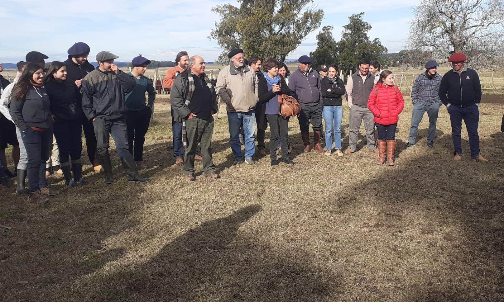 todos en el campo
