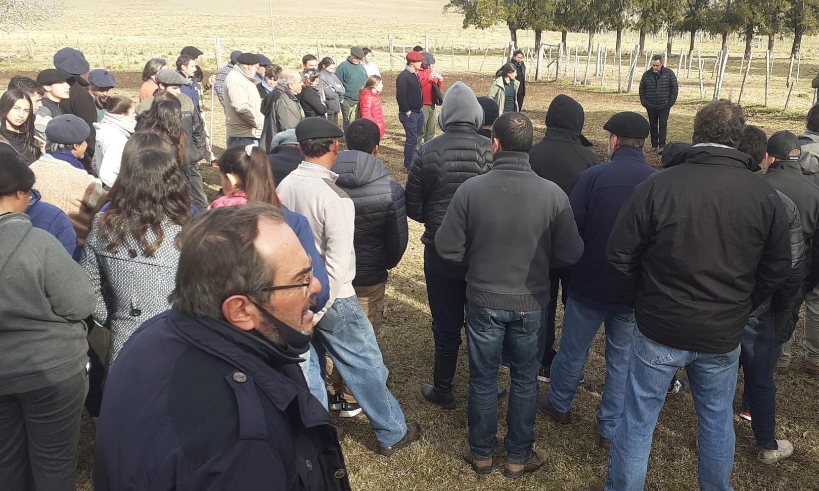 todos en el campo
