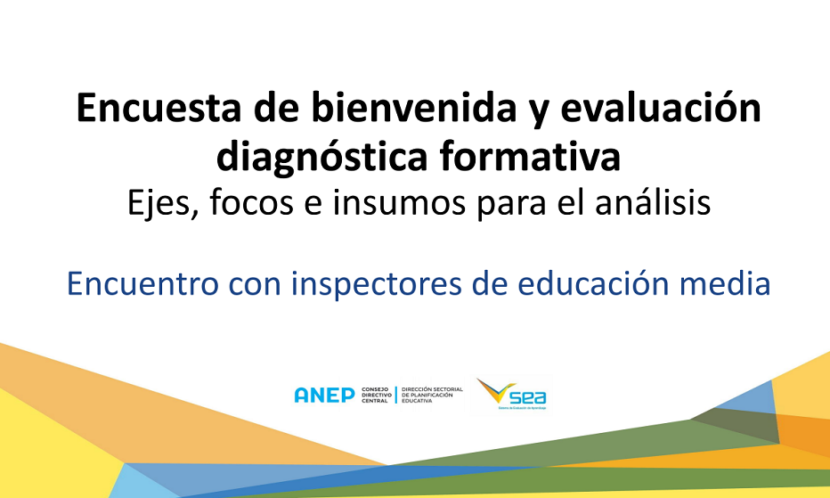 Afcieh encuentro de inspectores de educación media