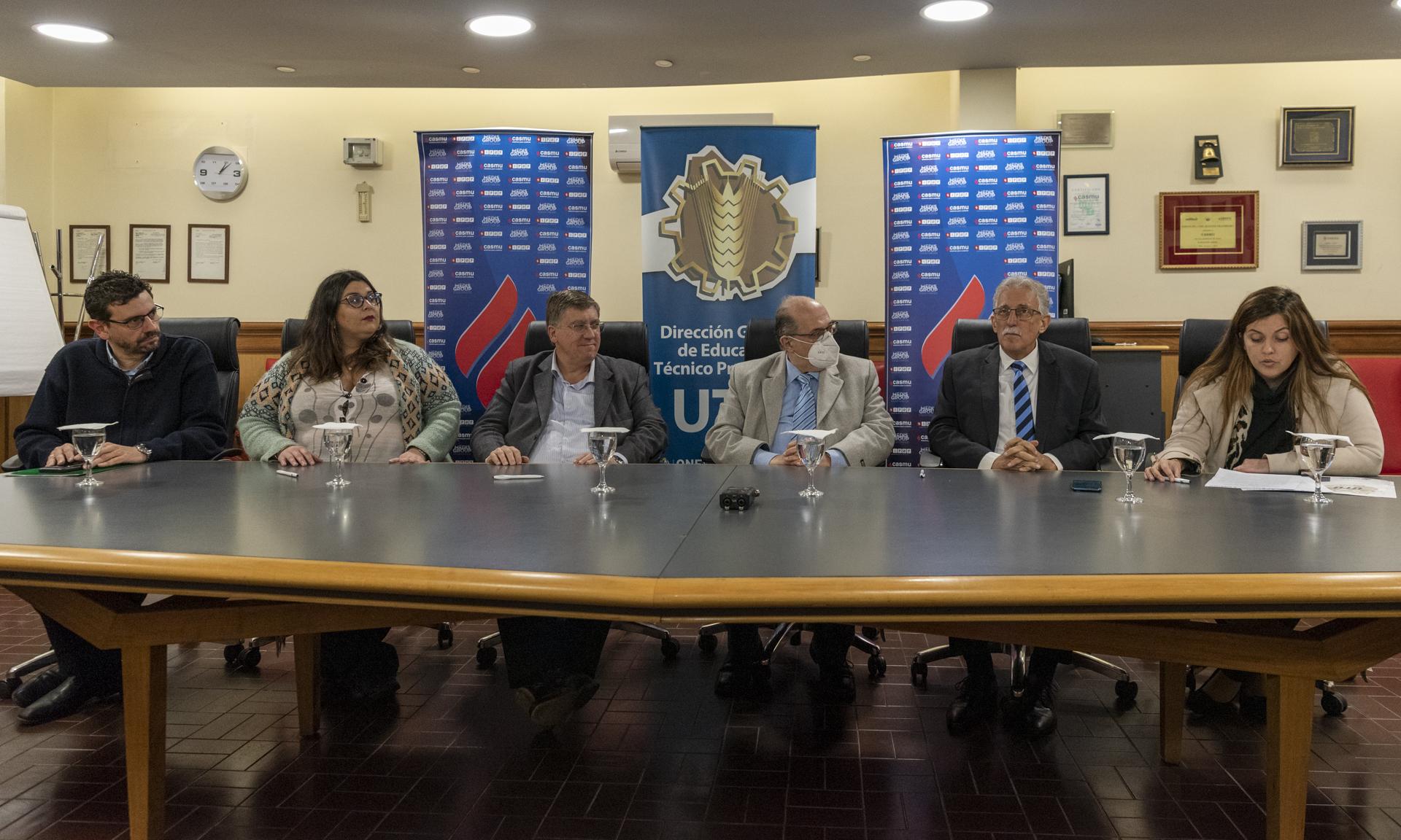 Firma convenio UTU - CASMU