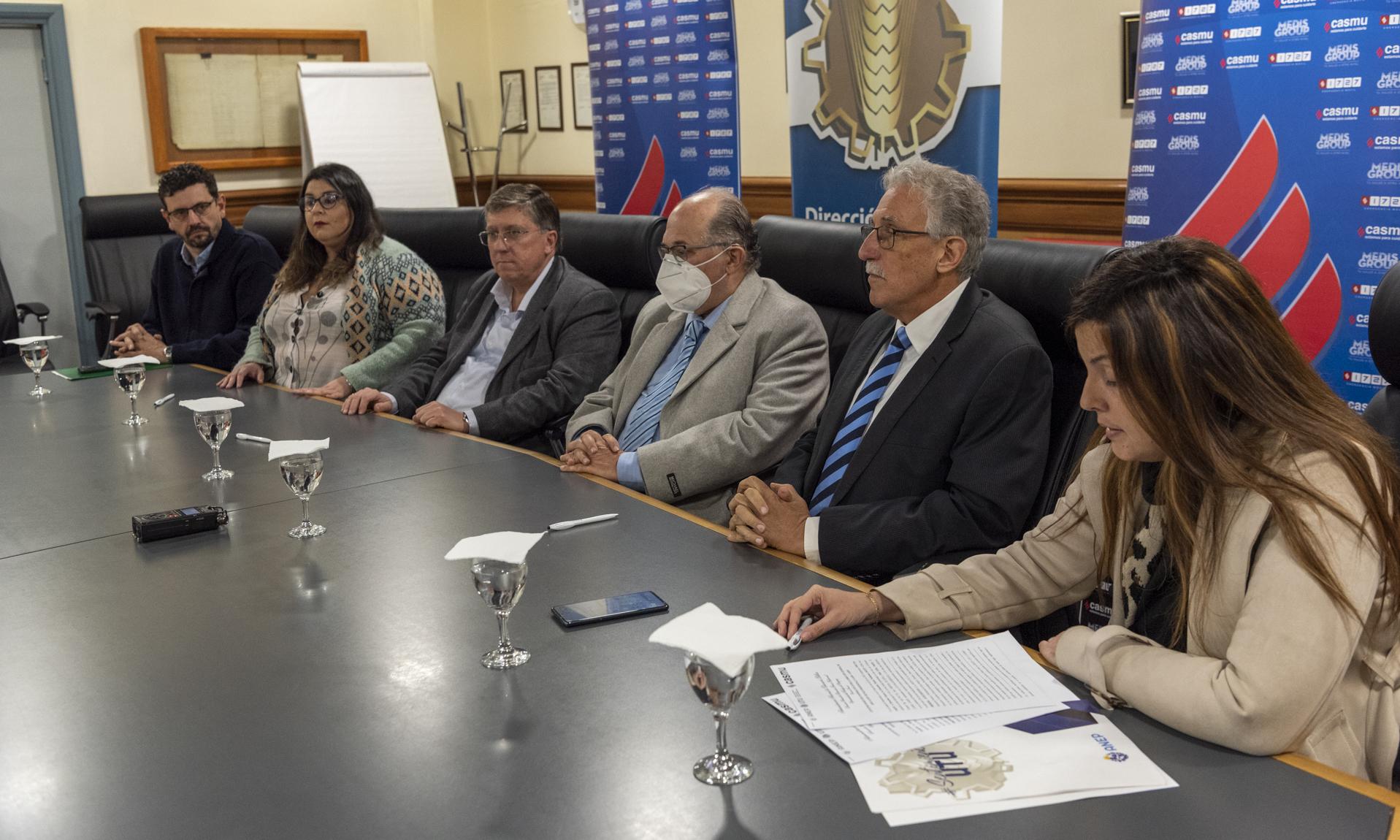 Firma convenio UTU - CASMU