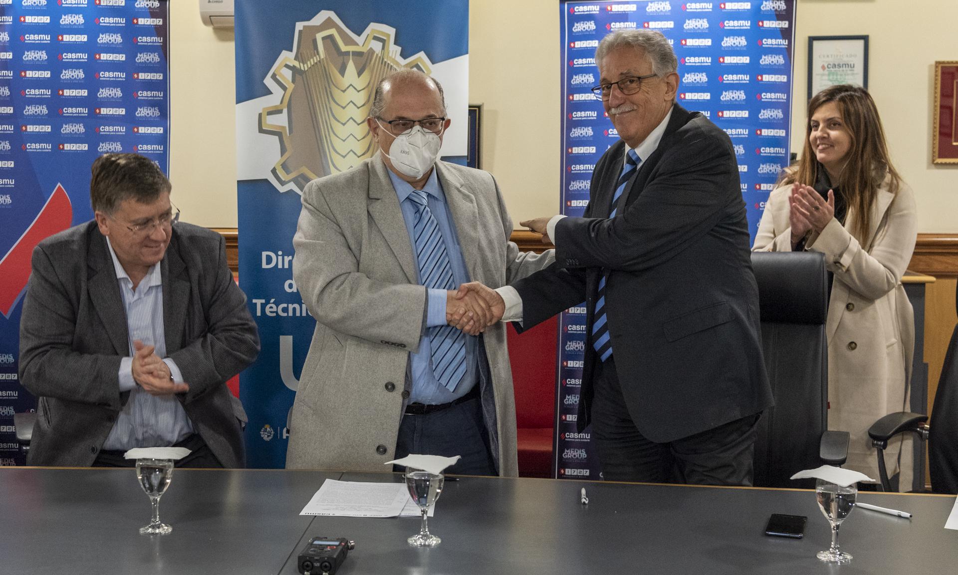 Firma convenio UTU - CASMU