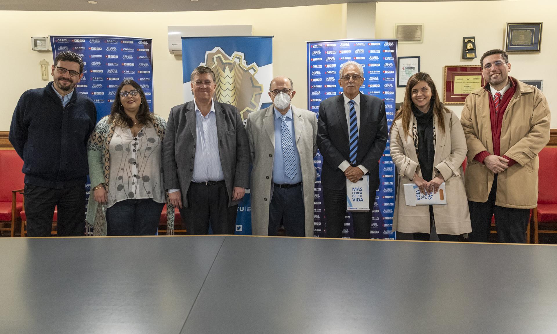 Firma convenio UTU - CASMU