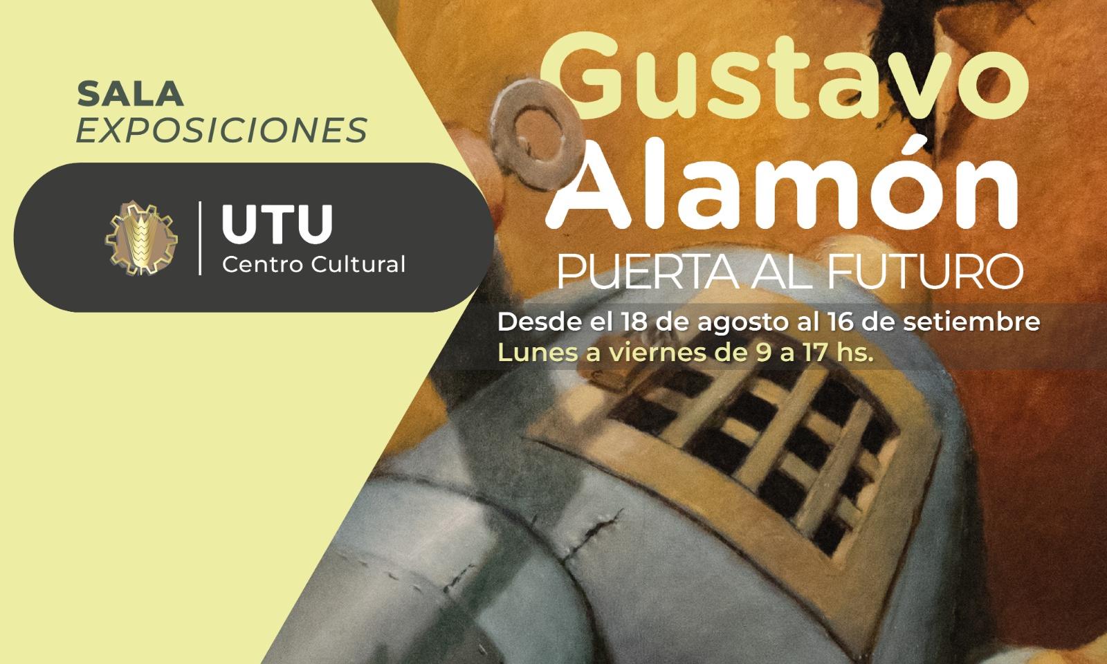 Exposición "Puerta al Futuro" del pintor Gustavo Alamón