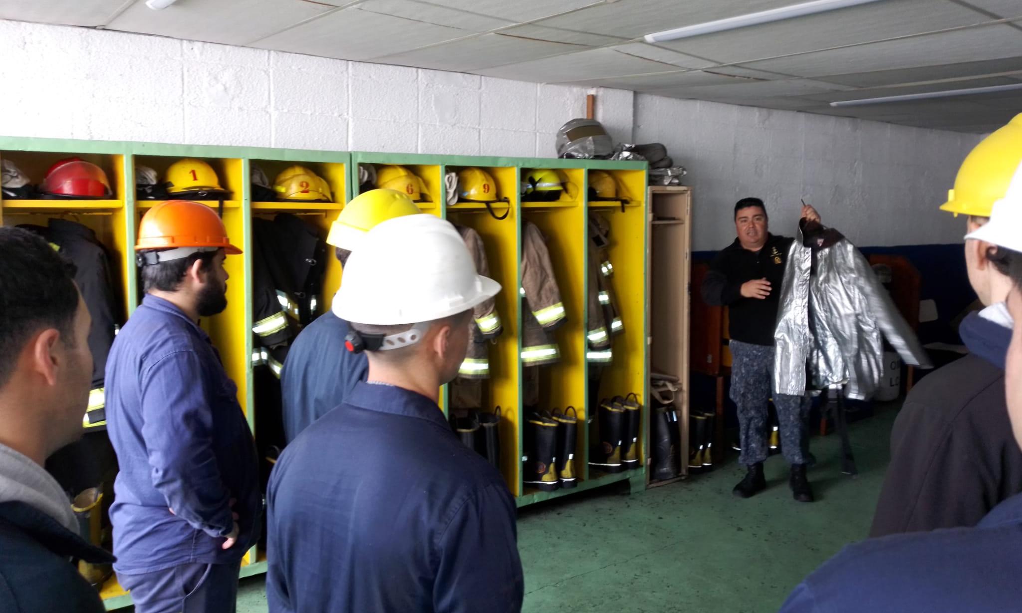 Visita de estudiantes de la ERCNA Carmelo