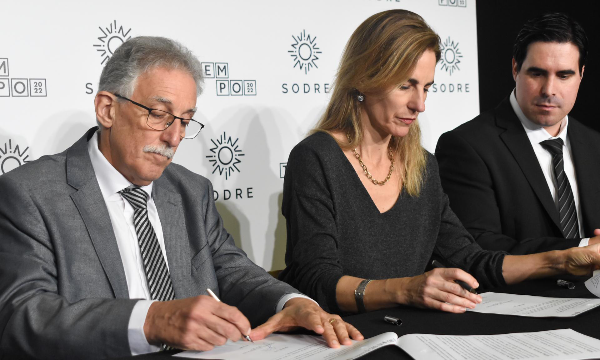 Firma convenio UTU - SODRE