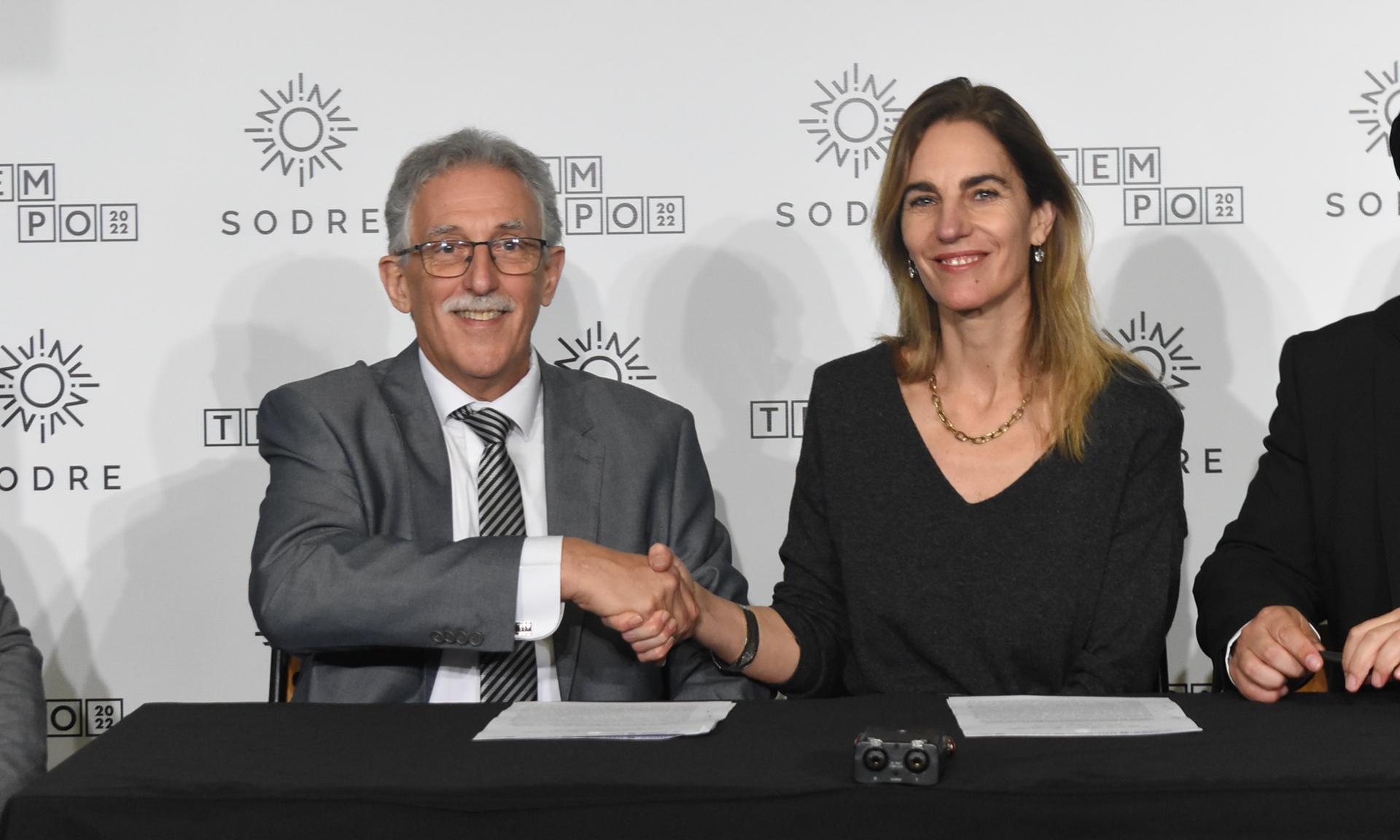 Firma convenio UTU - SODRE