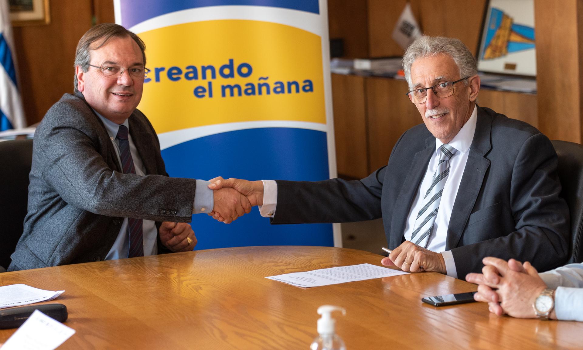 Firma convenio UTU - MTOP