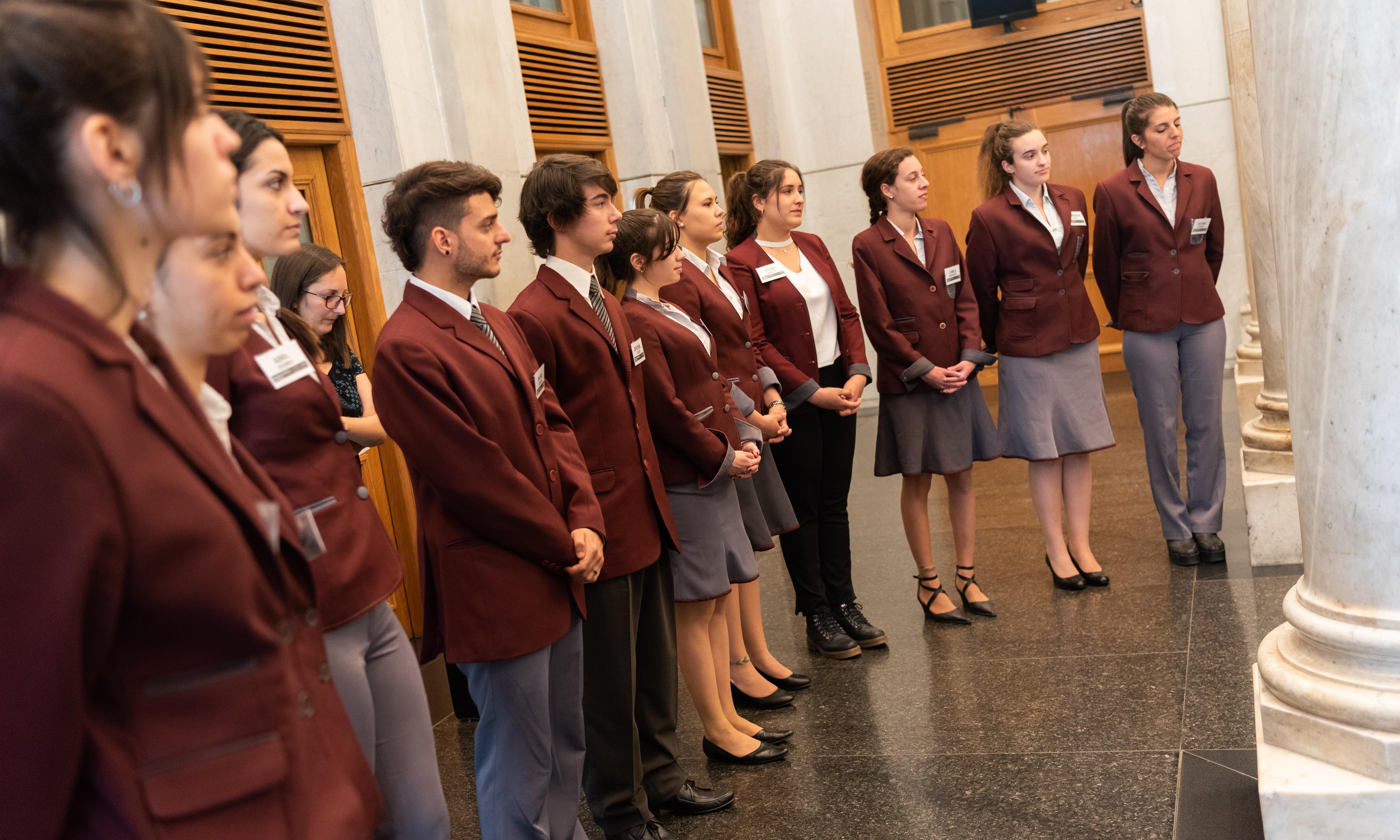 Alumnos de Turismo