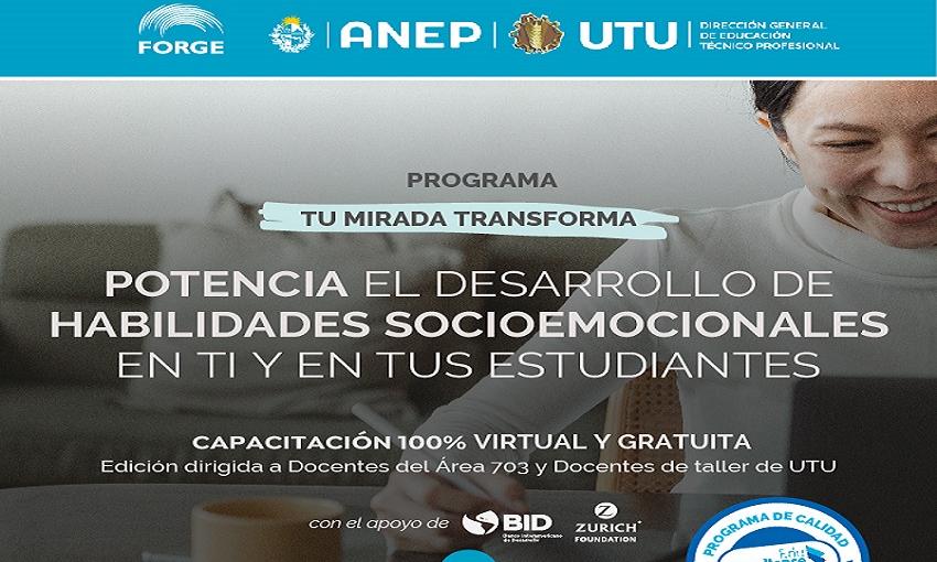 Afiche "Tu mirada transforma"