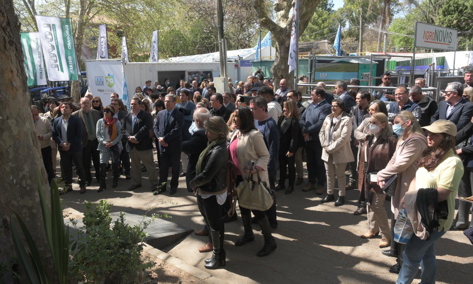Inauguración stand de UTU en la Expo Prado 