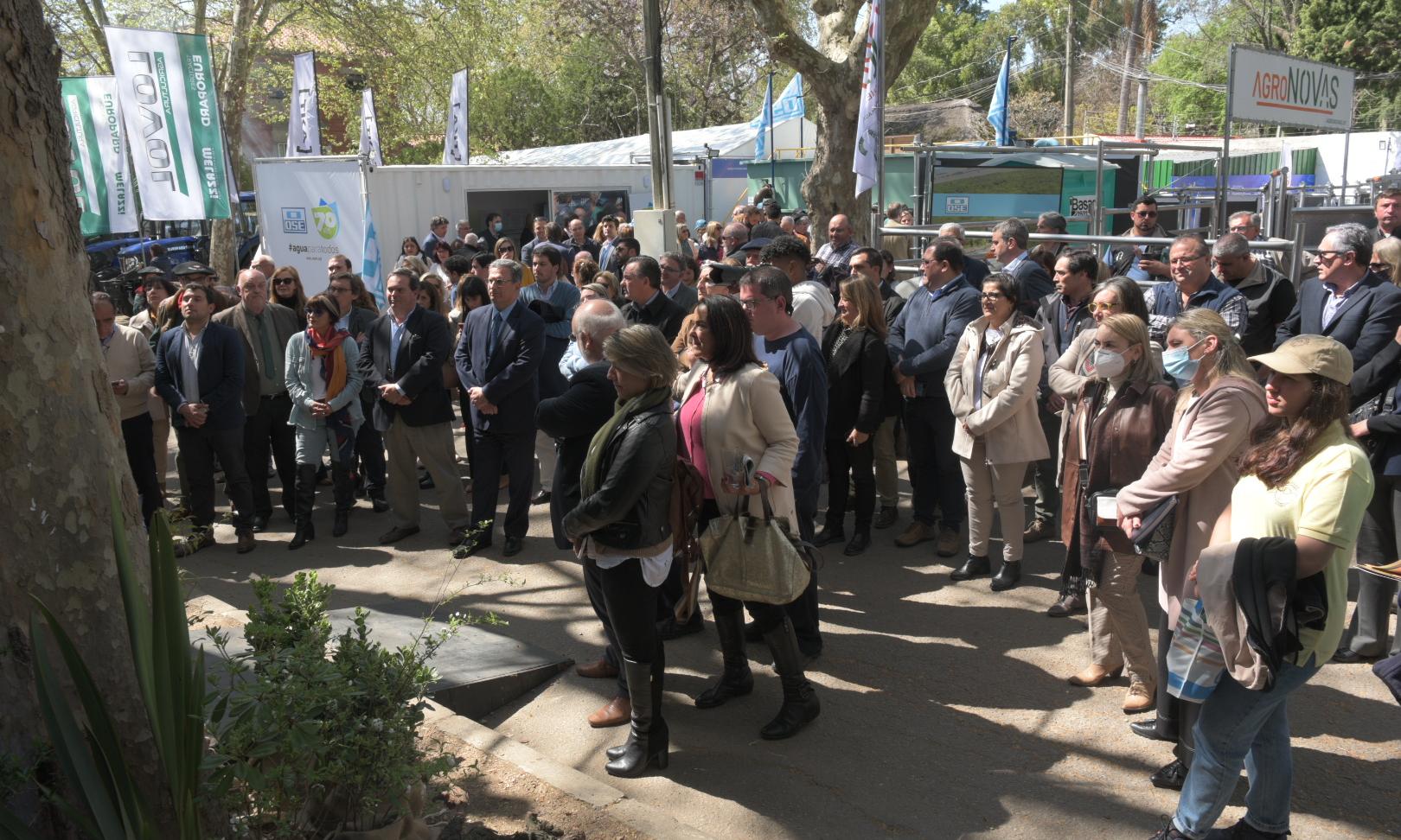 Inauguración oficial del stand de UTU en la Expo Prado