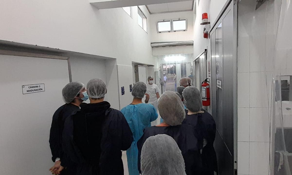 Alumnos de la Tecnicatura de Logística pertenecientes a la Escuela Técnica Superior “Pedro Blanes Viales”