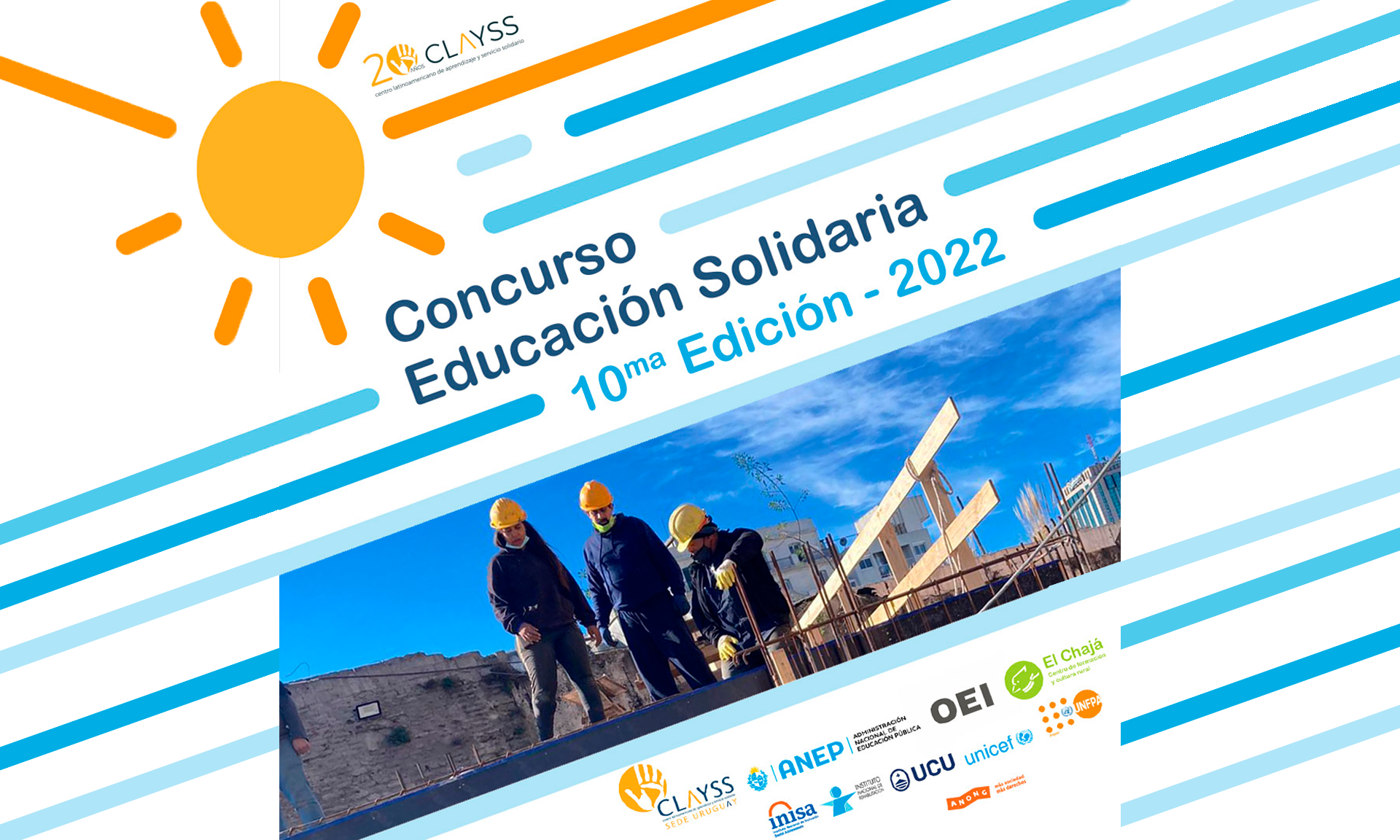 Flyer "Concurso de Educación Solidaria 2022"