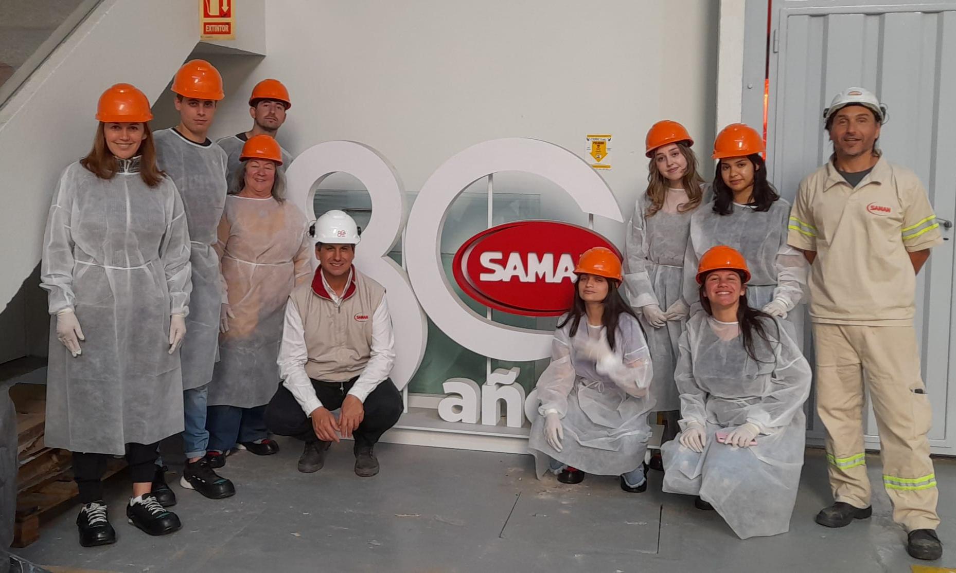 Visita de alumnos y docentes Escuela Técnica Superior "Pedro Blanes Viale"