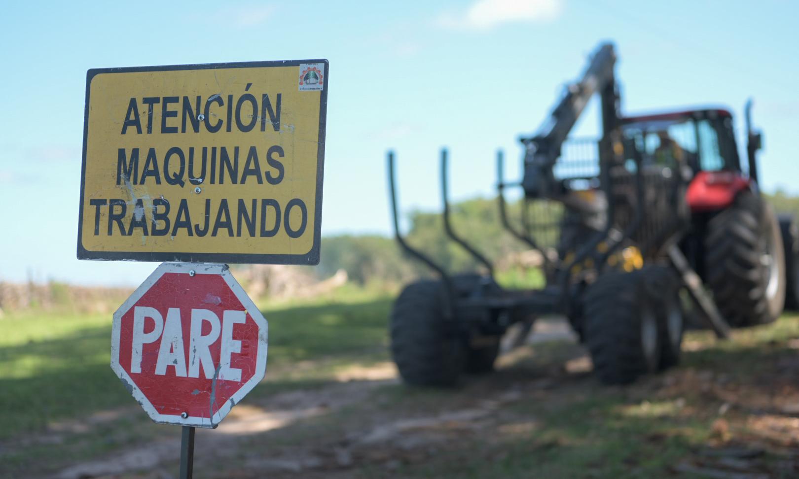 Aserradero móvil Escuela Agraria y del Polo Educativo Tecnológico Tacuarembó