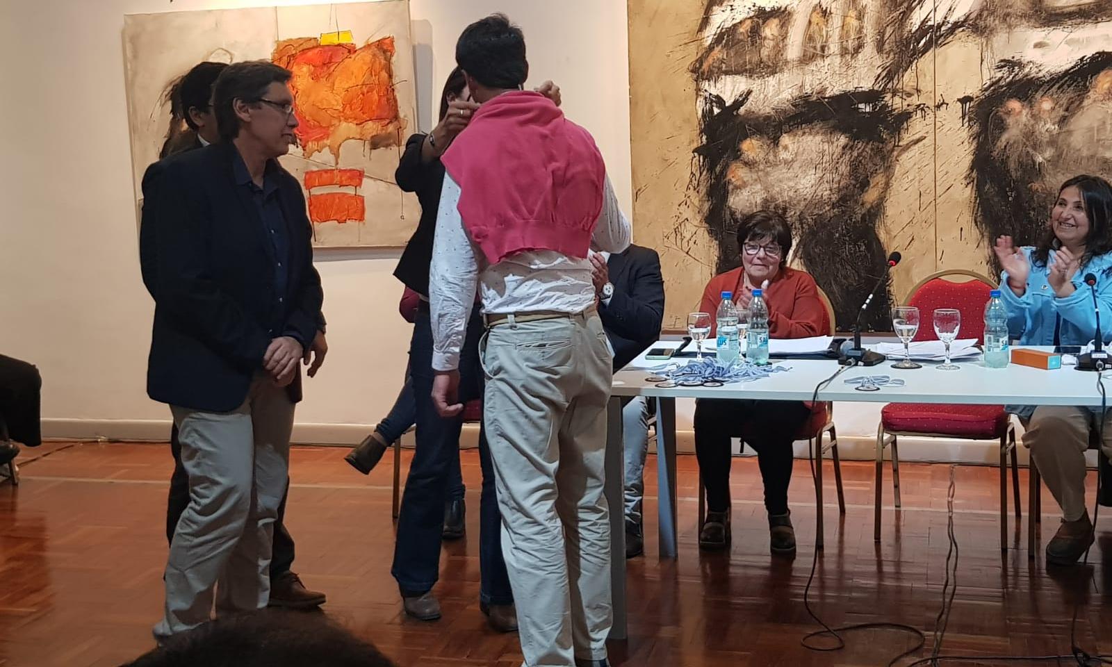 Entrega de certificado 