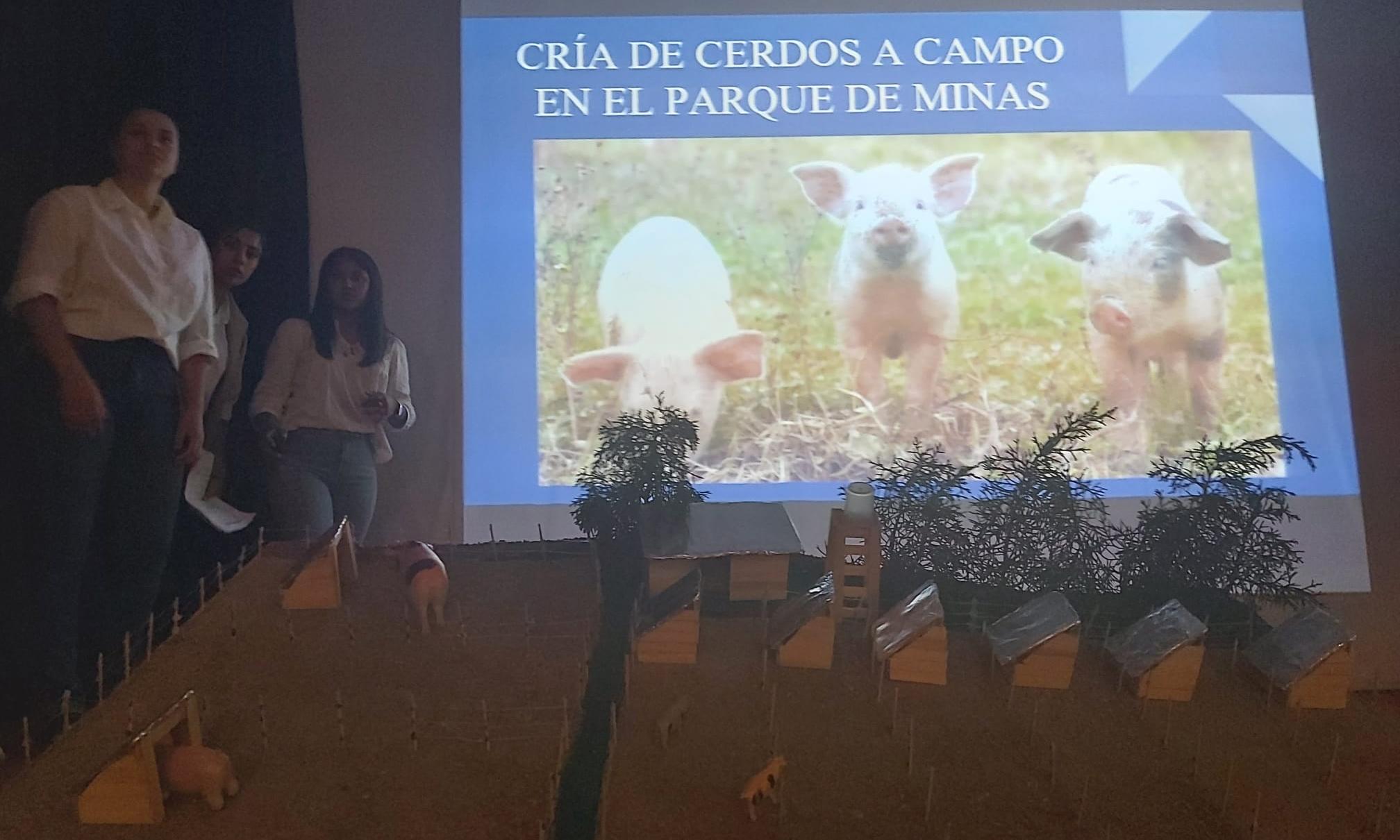Cierre de curso 3er. año EMT Agrario de la Escuela Técnica Minas, Anexo Villa del Rosario