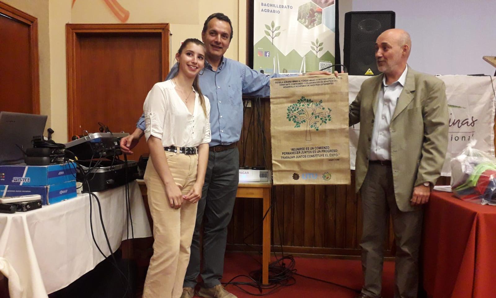 Cierre de curso 3er. año EMT Agrario de la Escuela Técnica Minas, Anexo Villa del Rosario