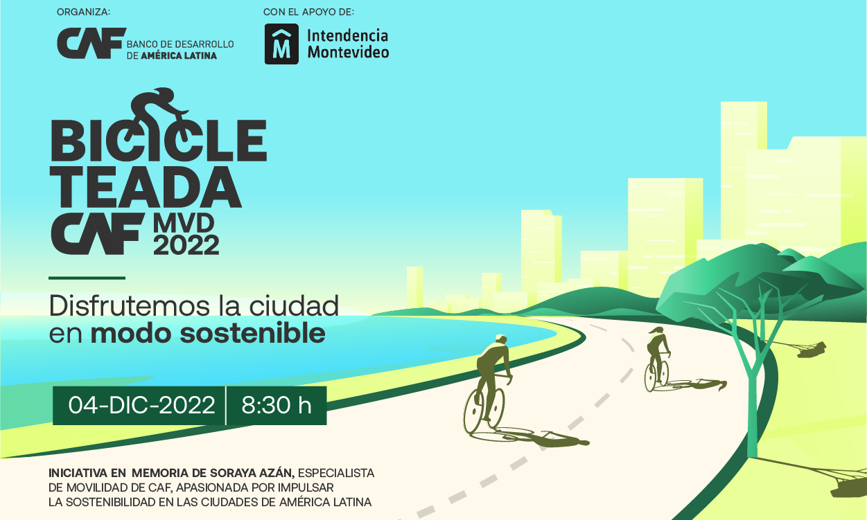  Bicicleteada CAF - Montevideo 2022