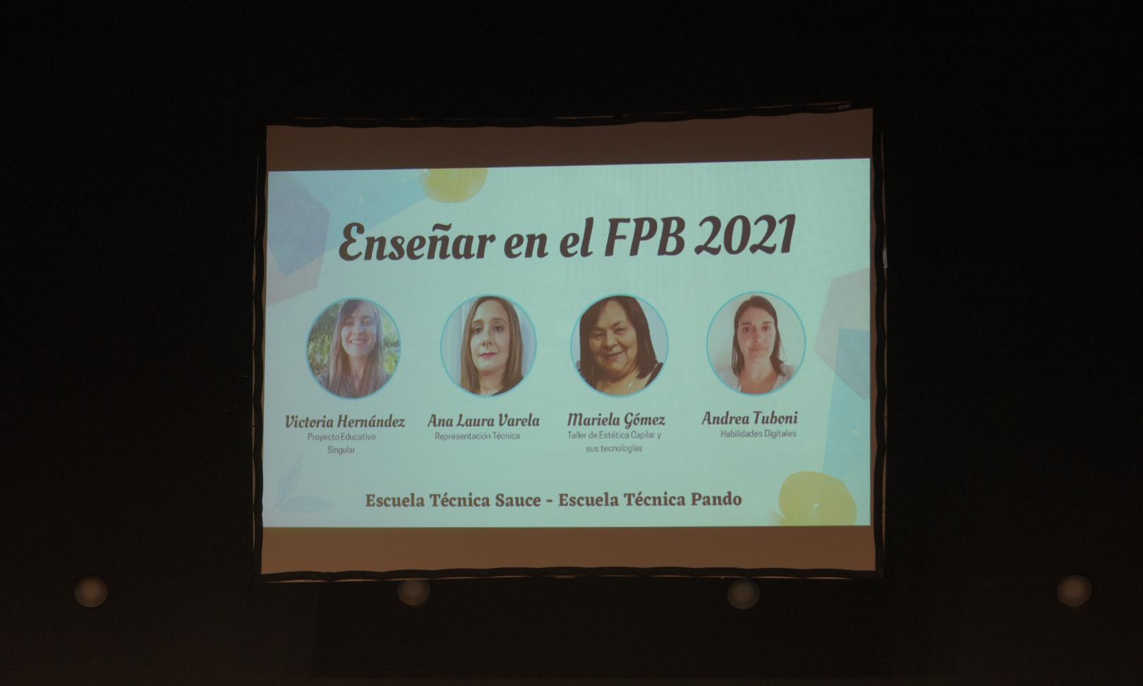 Se realizó el Encuentro de Cierre del Ciclo "Enseñar en el FPB 2021" 