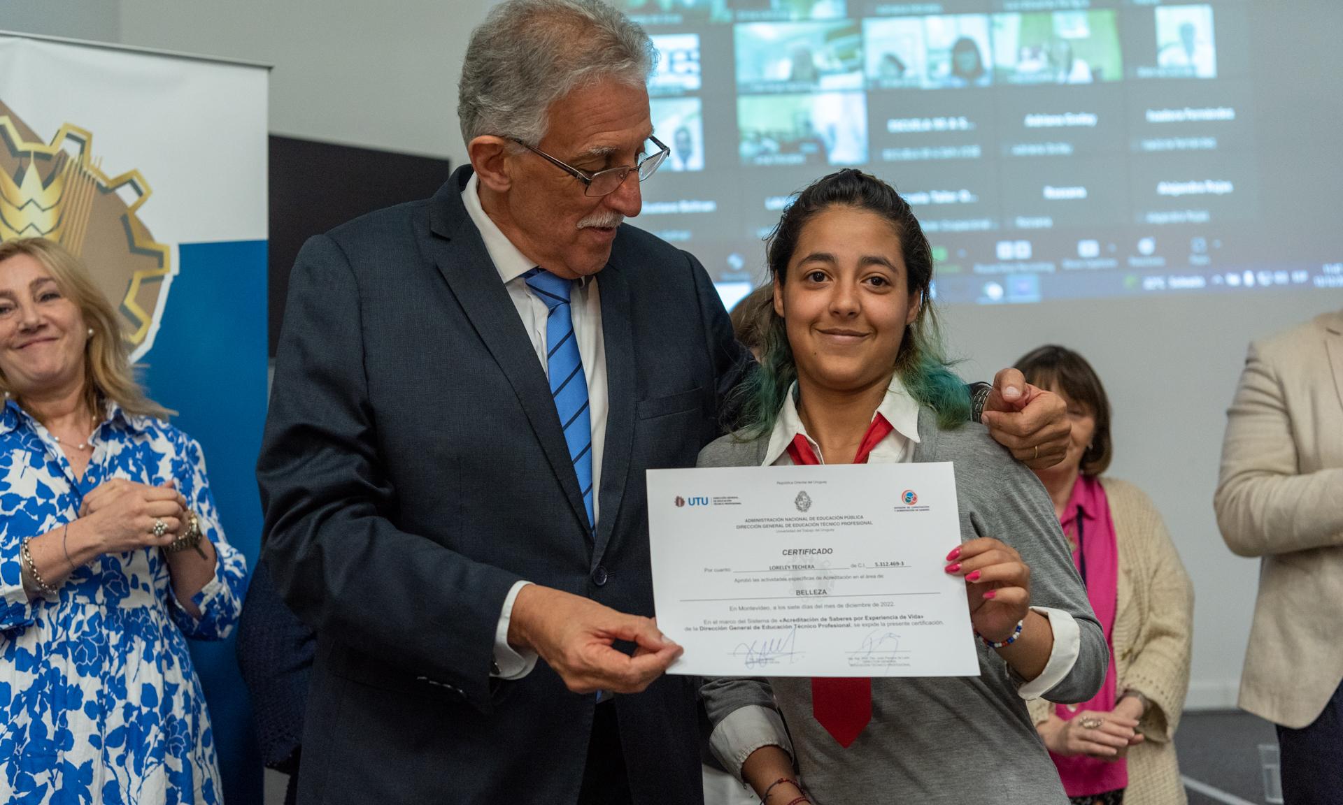 UTU entregó certificados estudiantes de los talleres ocupacionales de Primaria