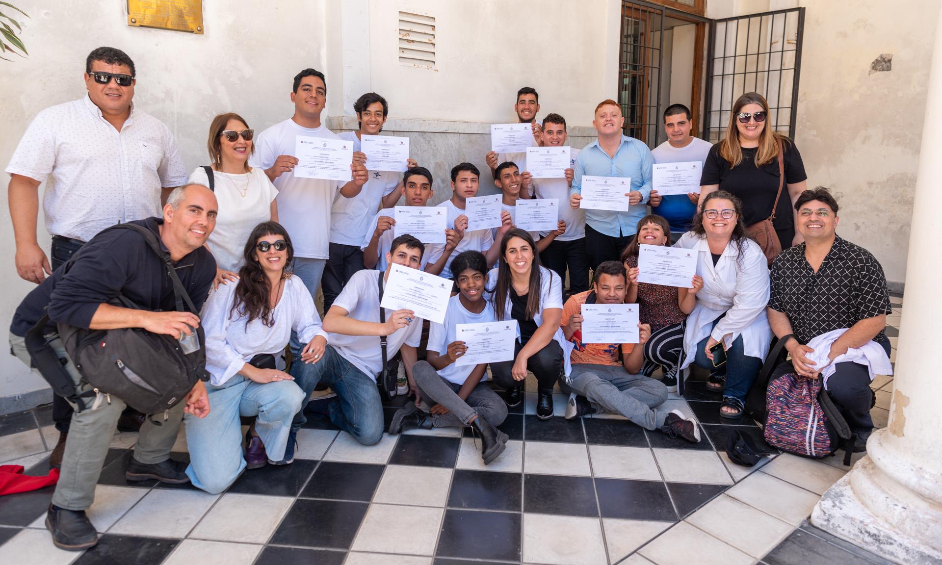 UTU entregó certificados estudiantes de los talleres ocupacionales de Primaria