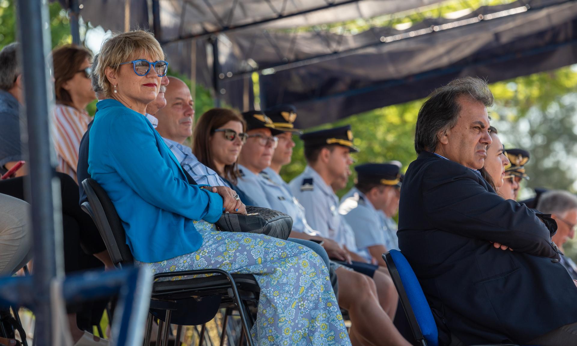 El director de UTU participó de la ceremonia de inicio de cursos de la Escuela Técnica de Aeronáutica