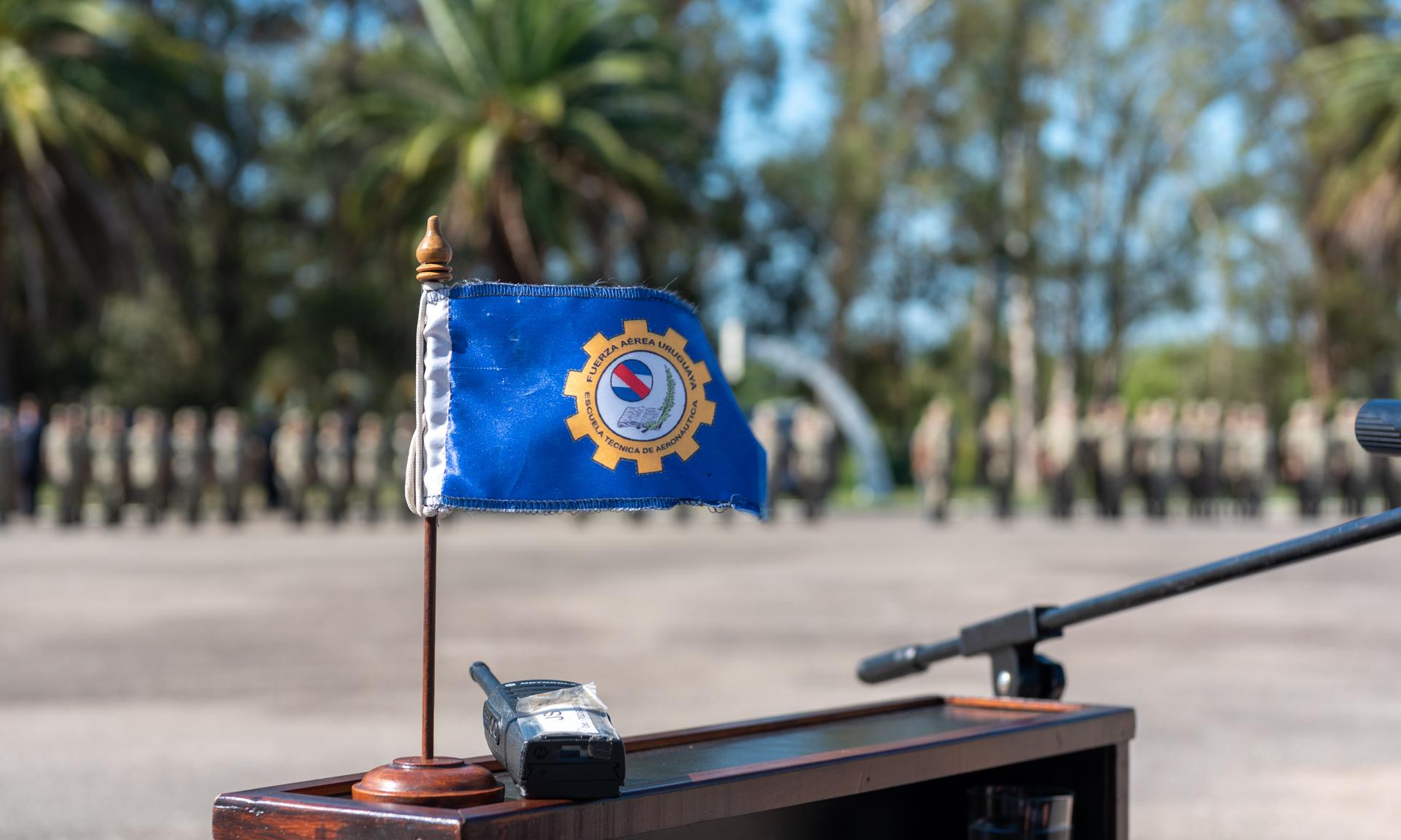 El director de UTU participó de la ceremonia de inicio de cursos de la Escuela Técnica de Aeronáutica