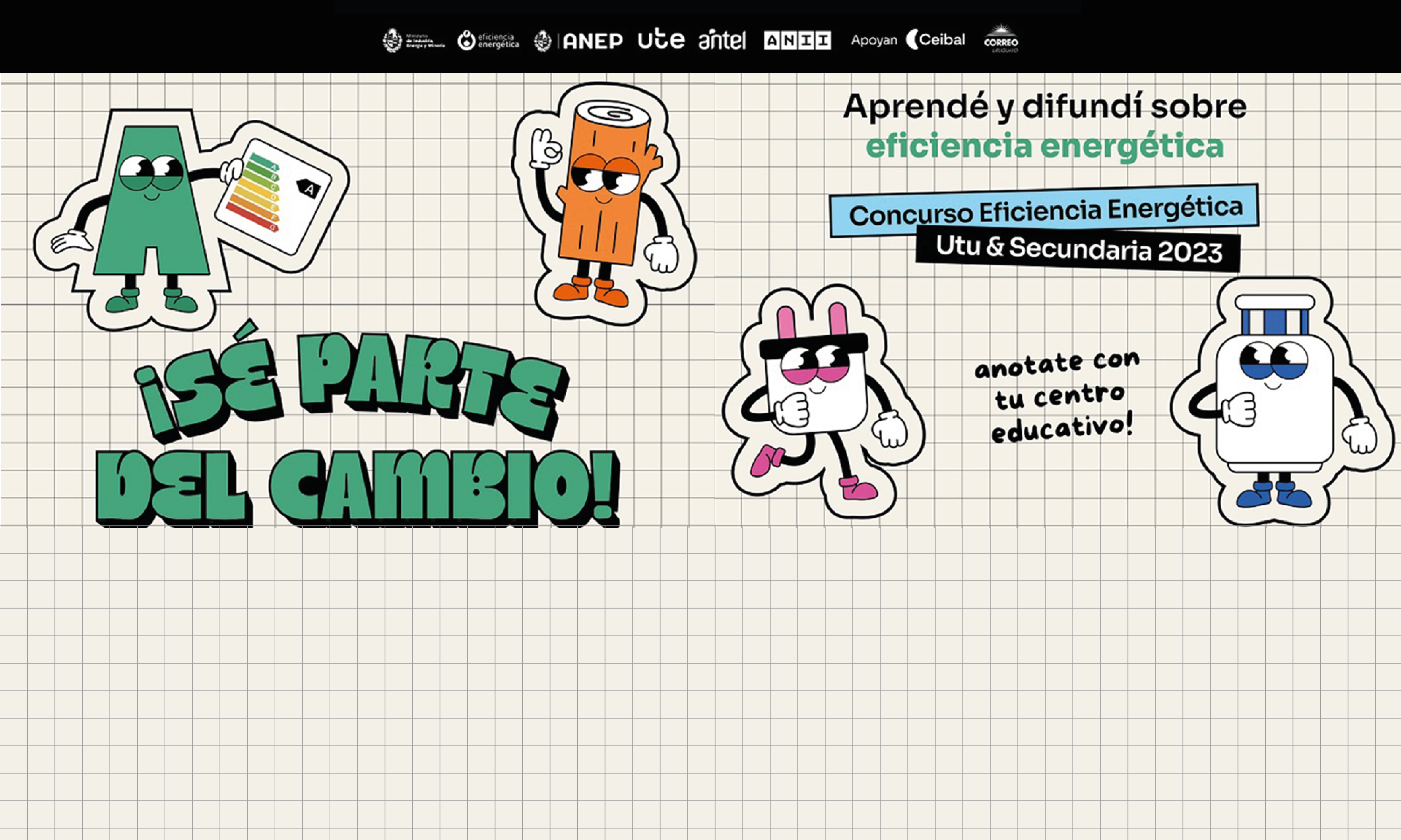 Afiche concurso de eficiencia energética