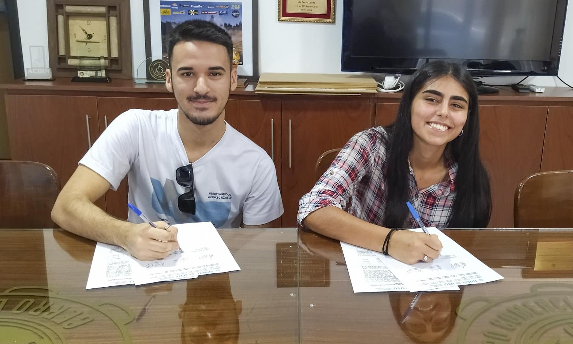 Firma pasantías