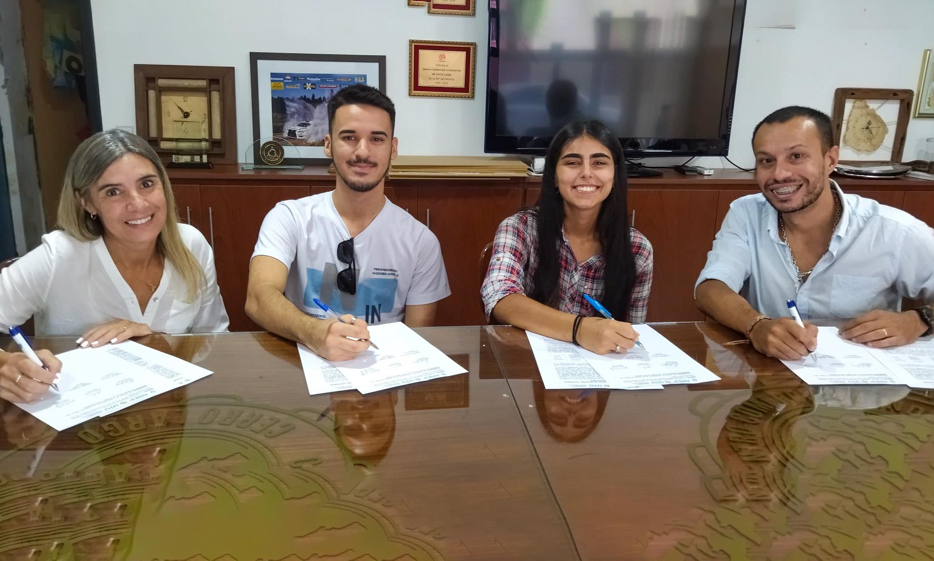 Firma pasantías