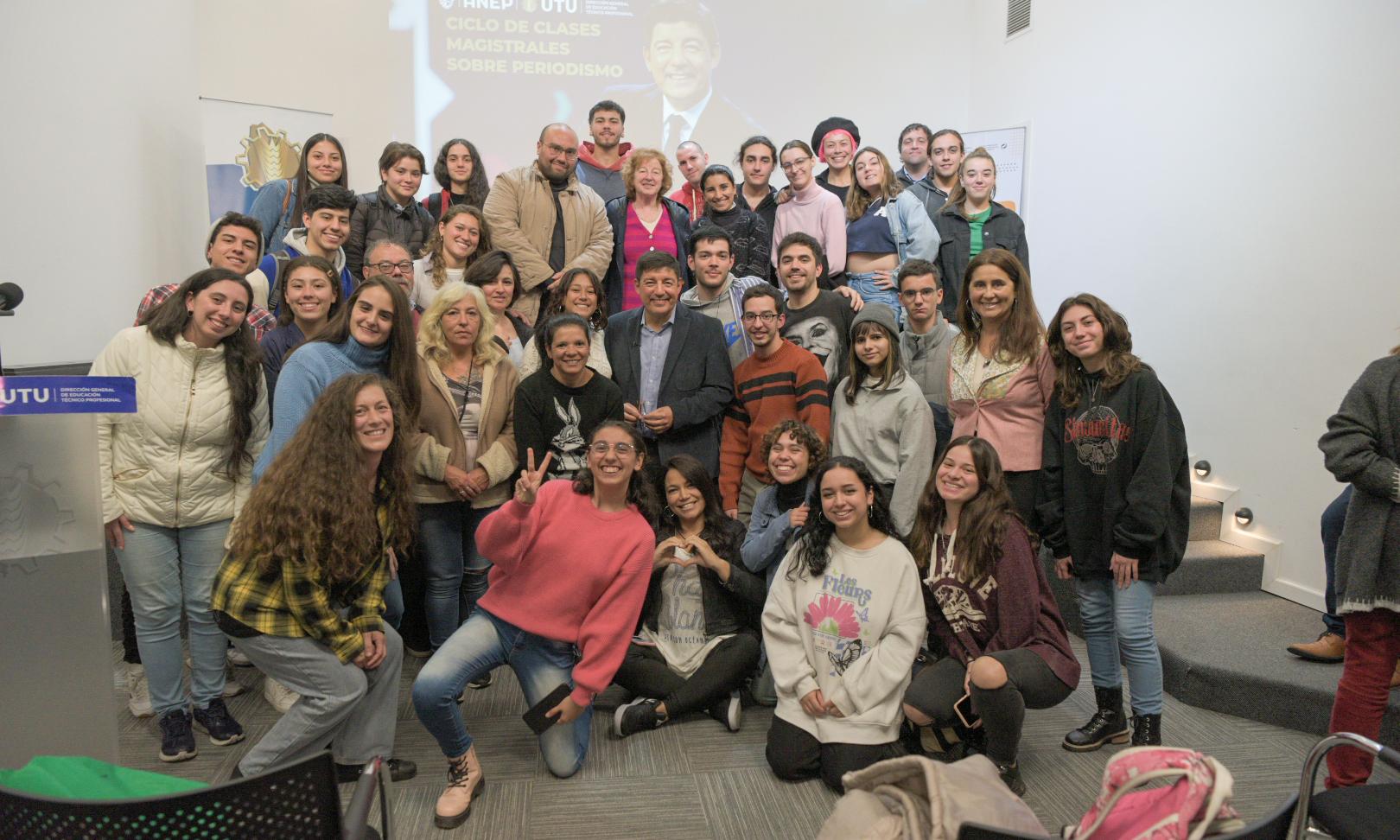 El periodista Aldo Silva 