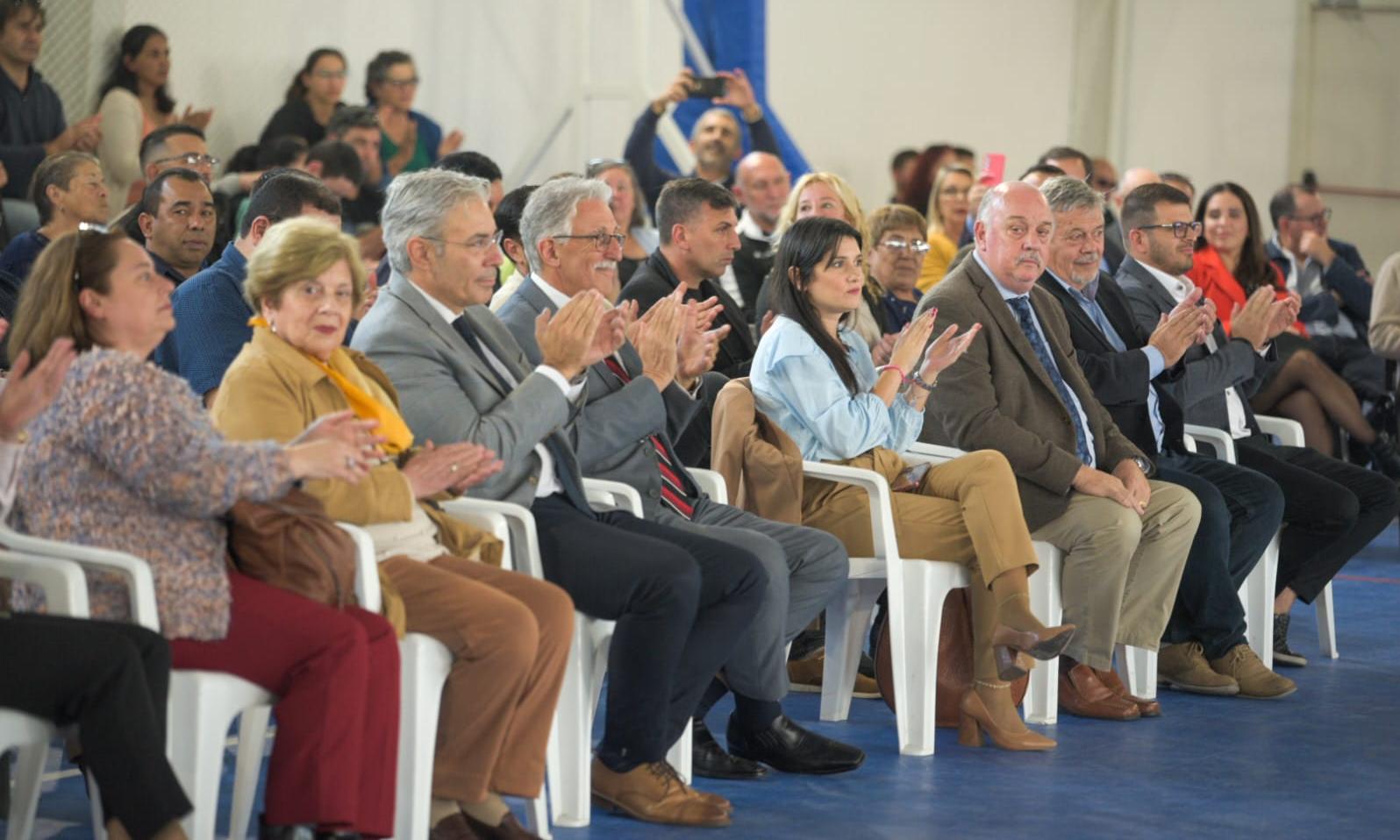 Se realizó el acto inaugural del Polideportivo de Progreso