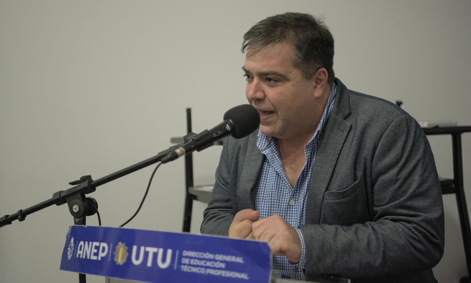 El periodista Aldo Silva 