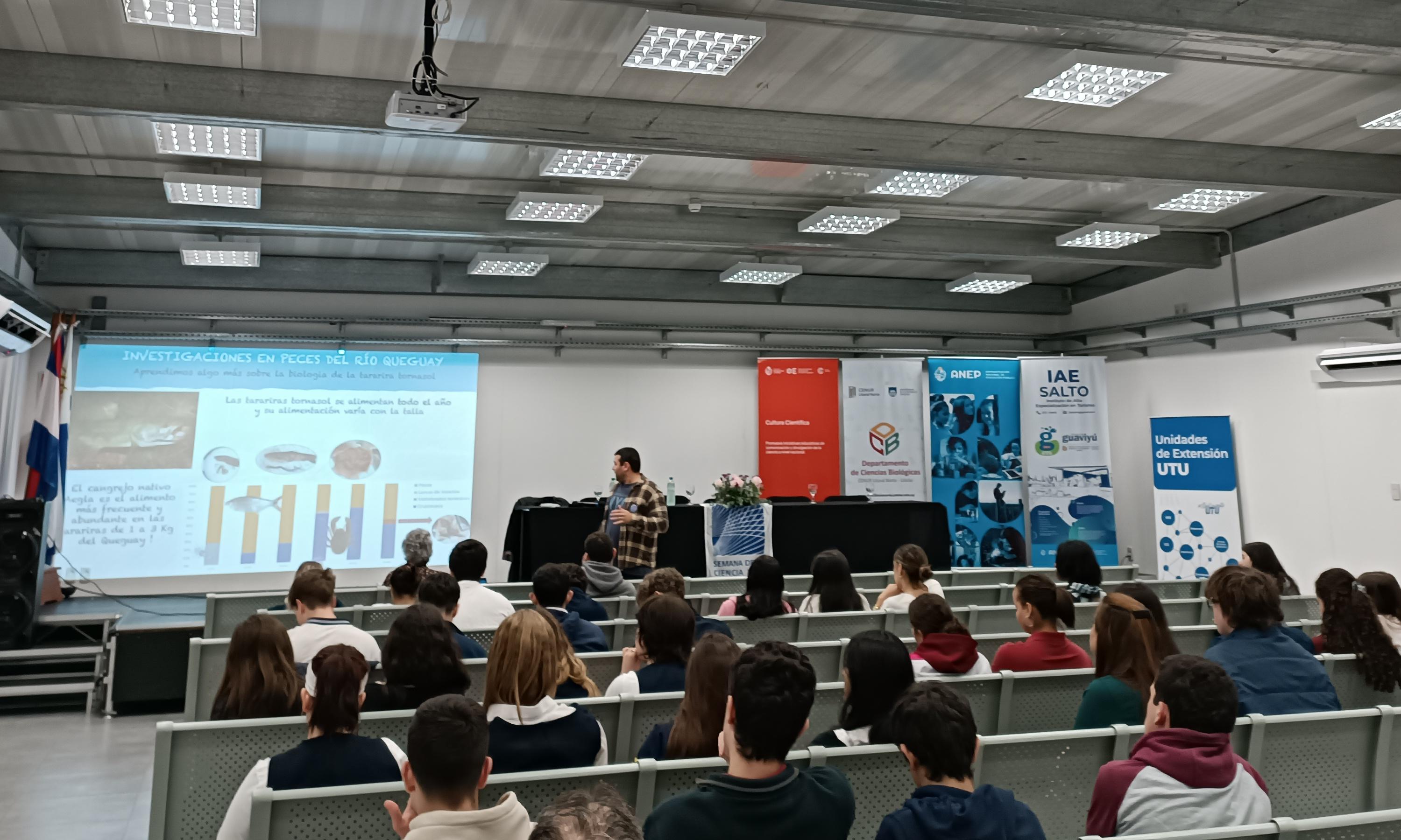 La "Semana de la Ciencia y la Tecnología" tuvo su cierre a nivel nacional en el IAE Salto