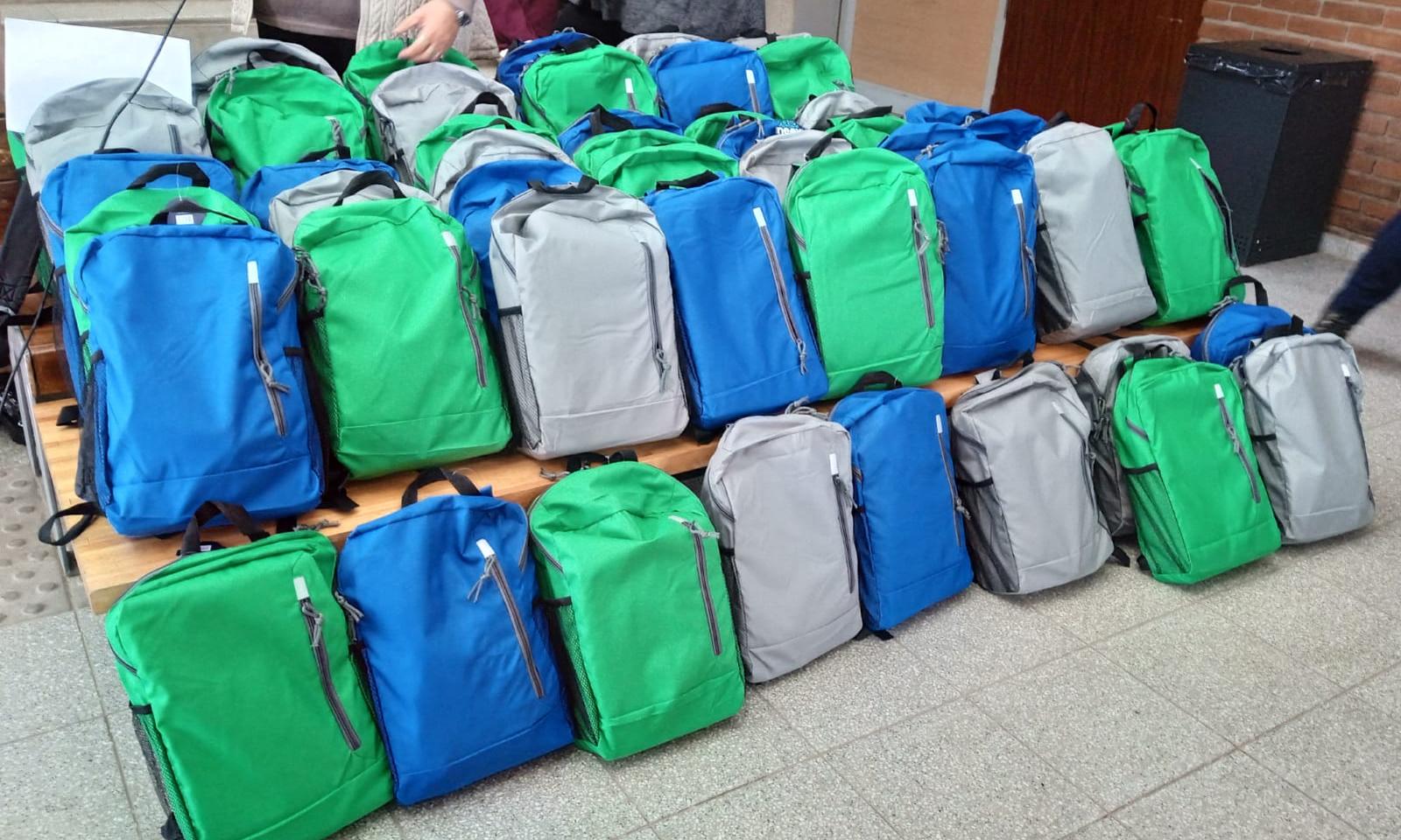 ALUR entregó mochilas con útiles en la Escuela Técnica Tres Fronteras de Bella Unión - Centro "María Espínola"