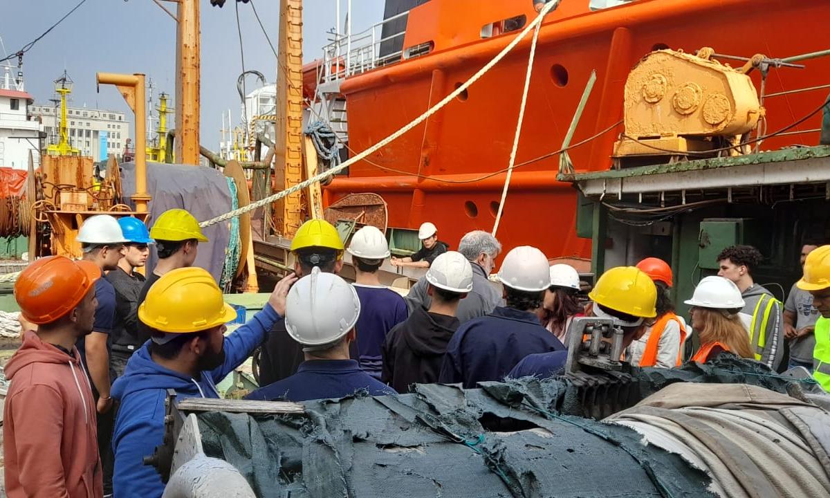 Visita técnica alumnos del ERCMA